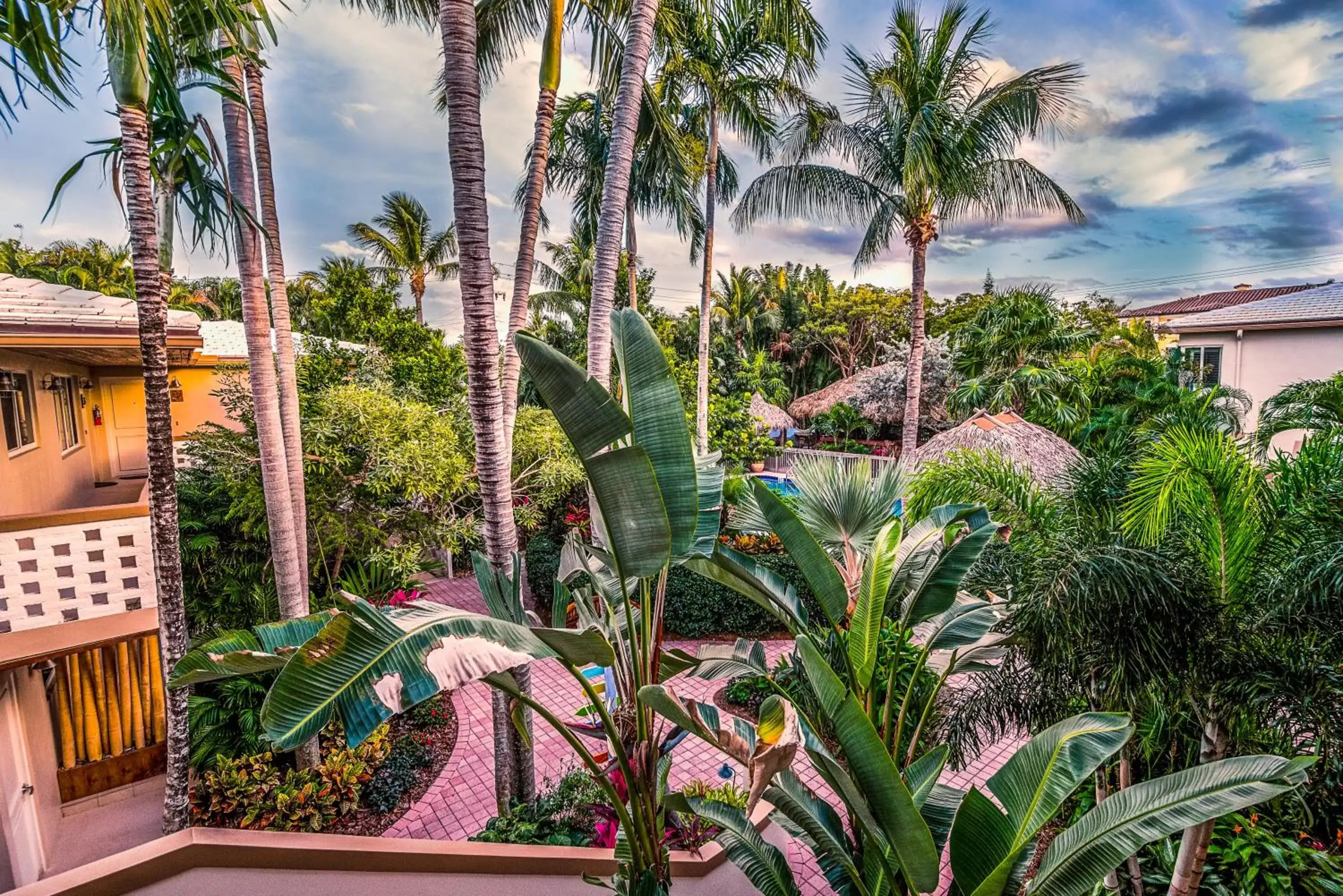 Garden in Crane's Beach House Boutique Hotel & Luxury Villas