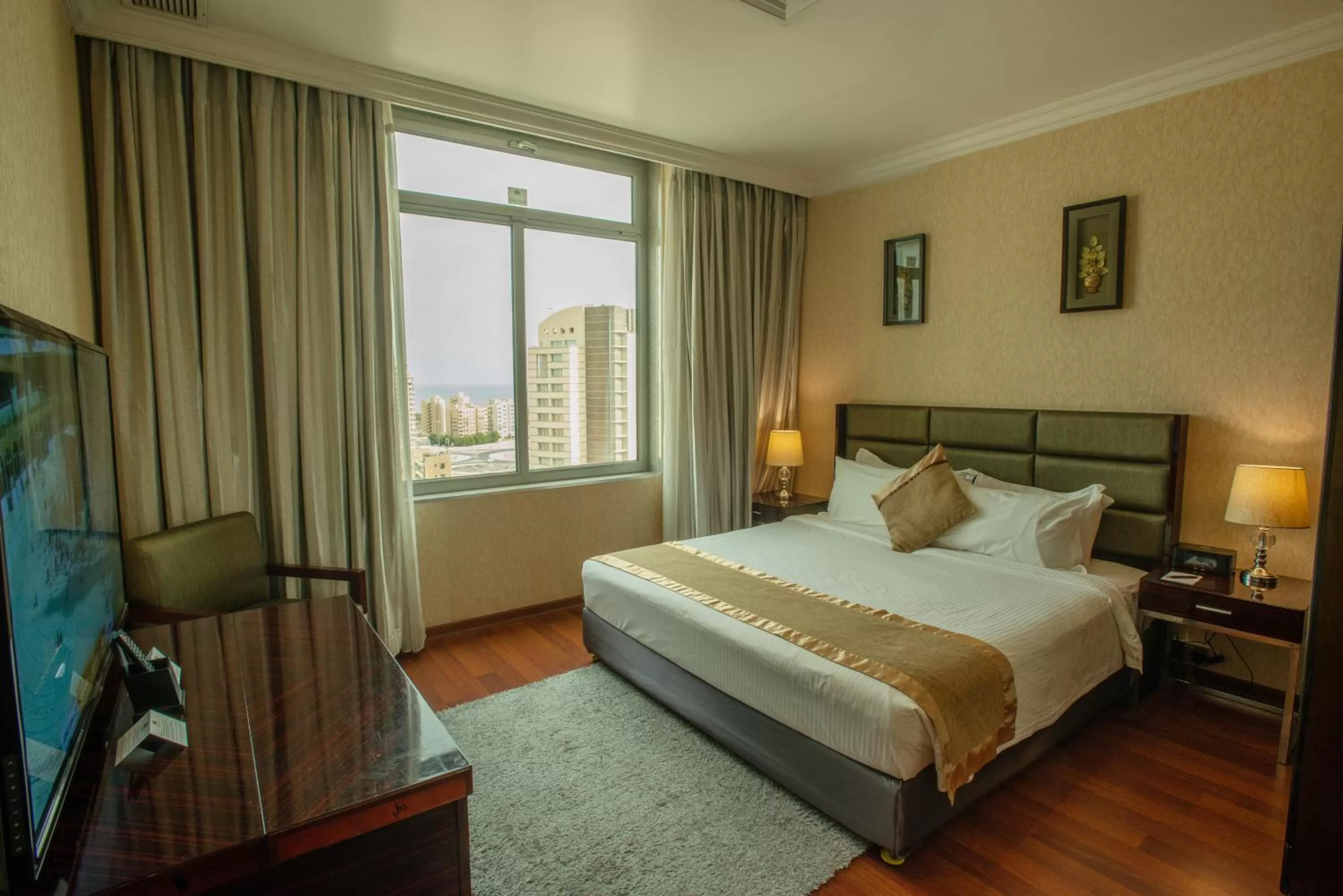 Photo of the whole room, Bed in City Tower Hotel