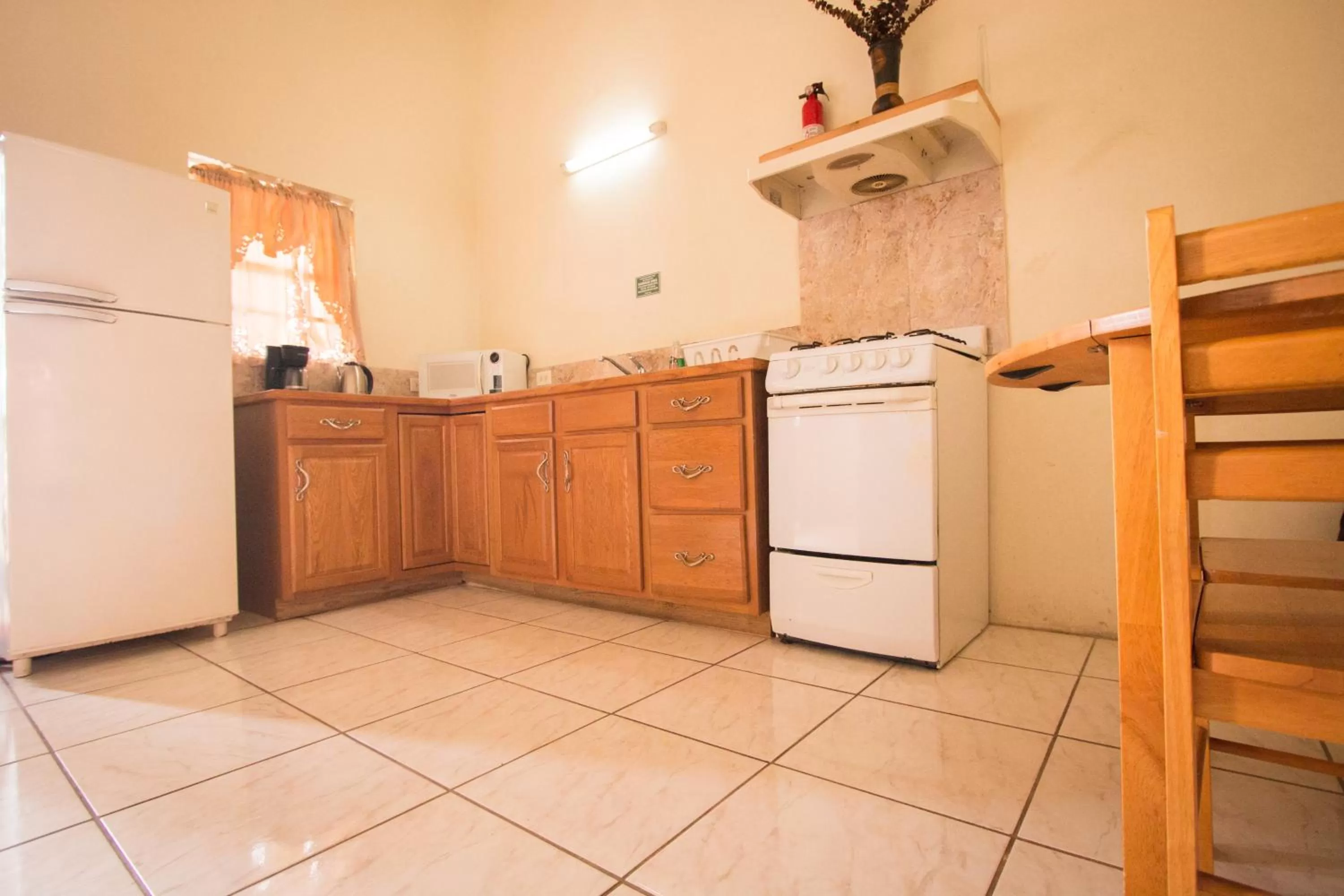 Kitchen or kitchenette in Connie's Comfort Suites