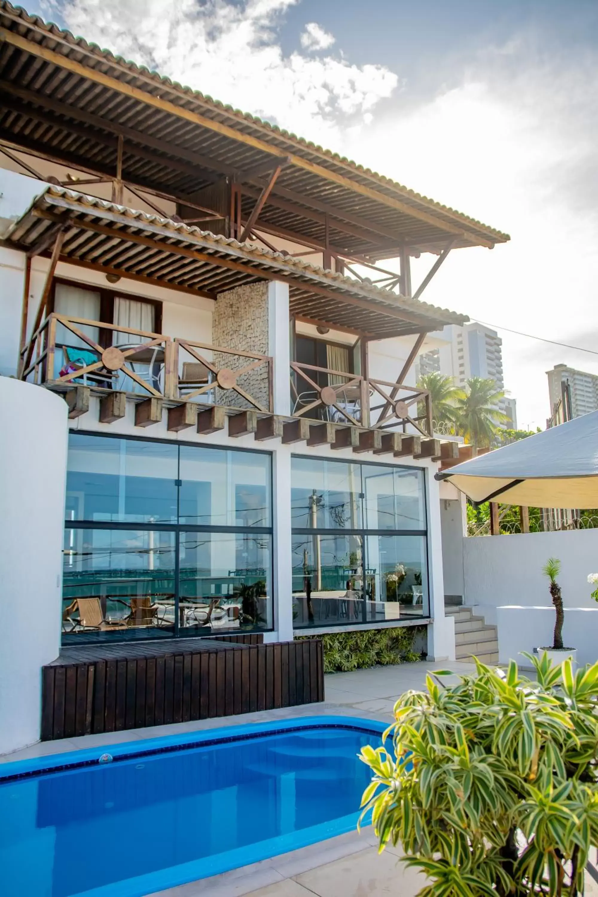 Property building in La Belle Beach Hotel Property building in La Belle Beach Hotel