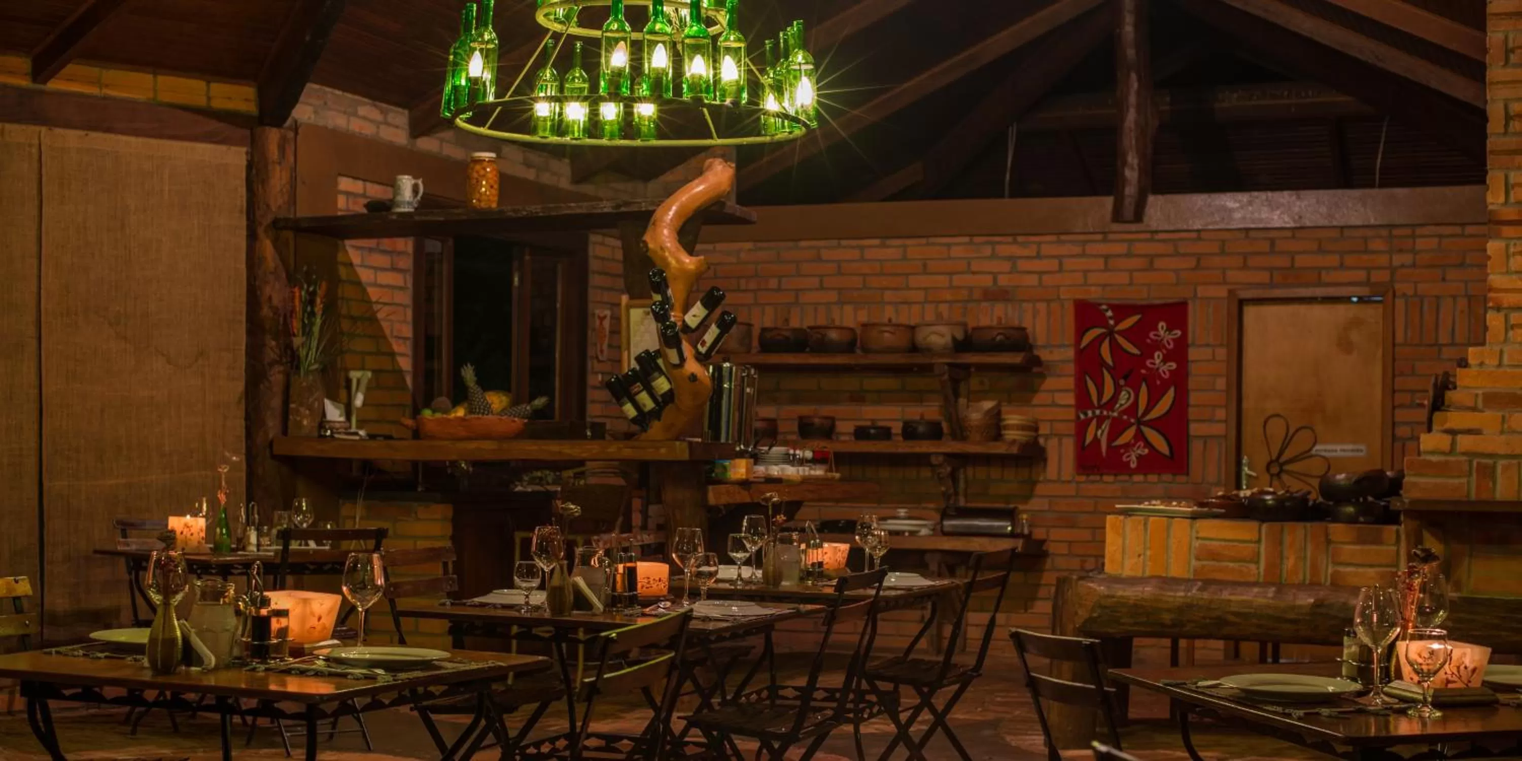 Restaurant/places to eat in Pousada do Parque