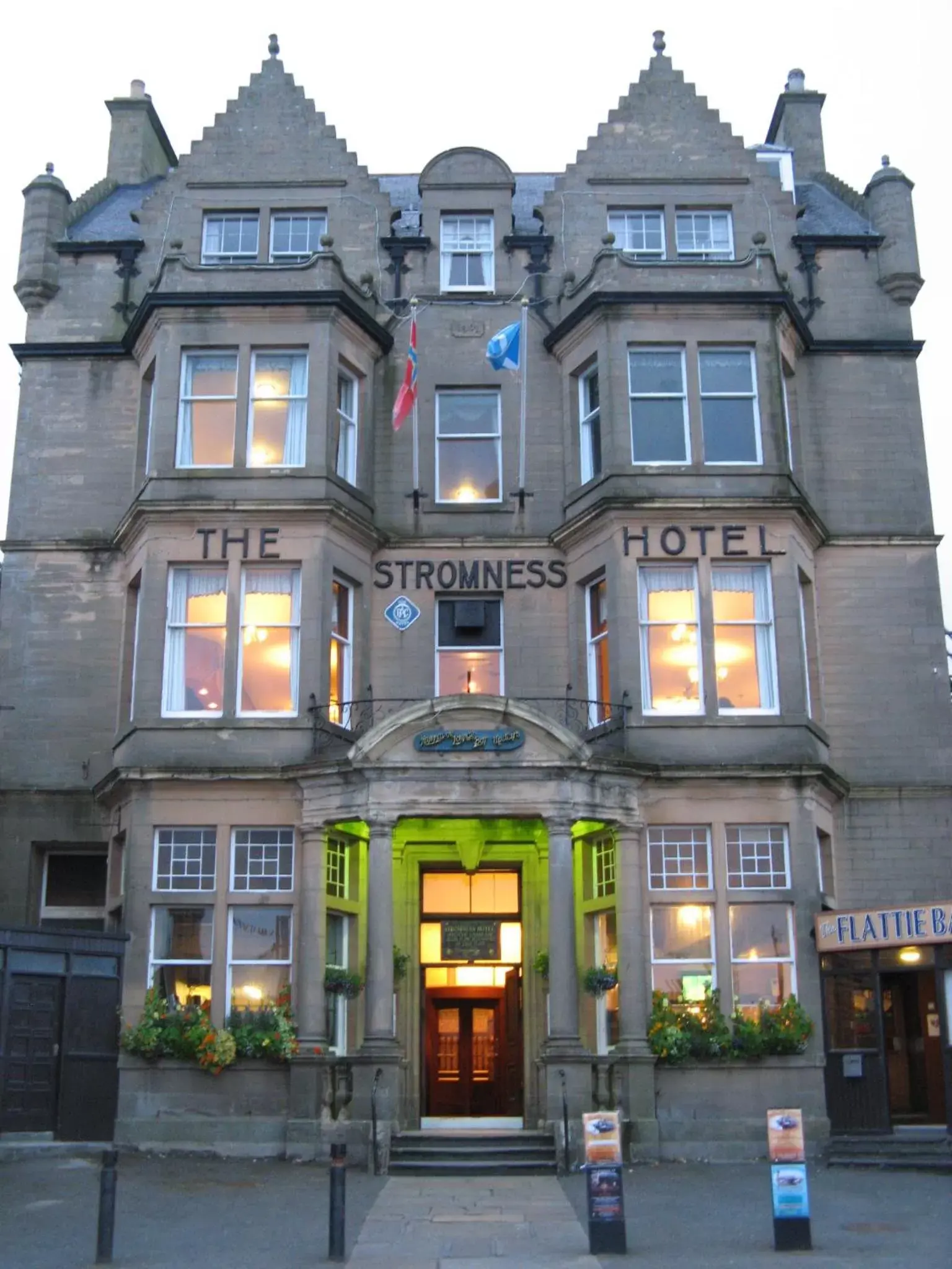 Facade/entrance, Property Building in The Stromness Hotel