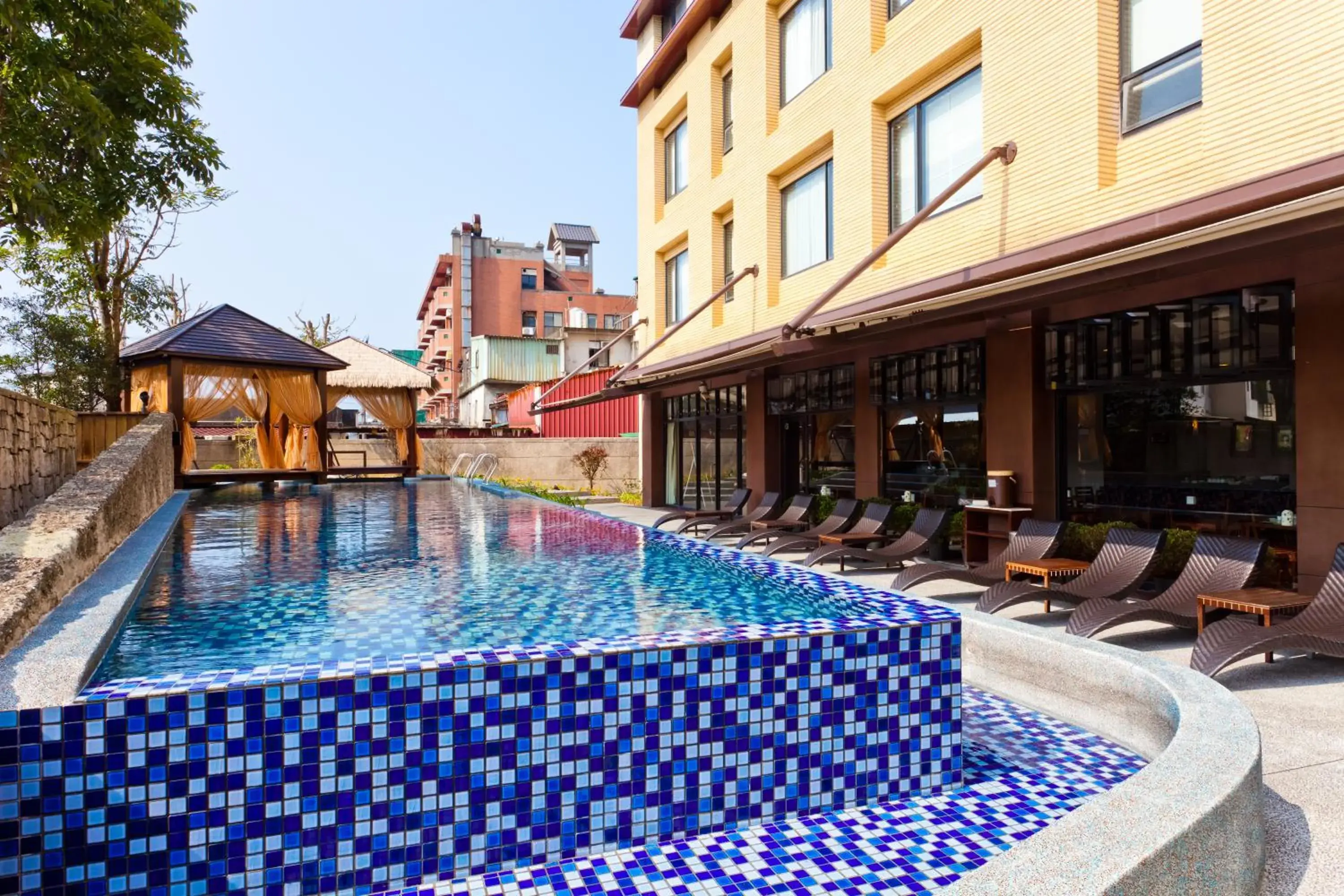 Swimming Pool in The Loft Seaside Suites