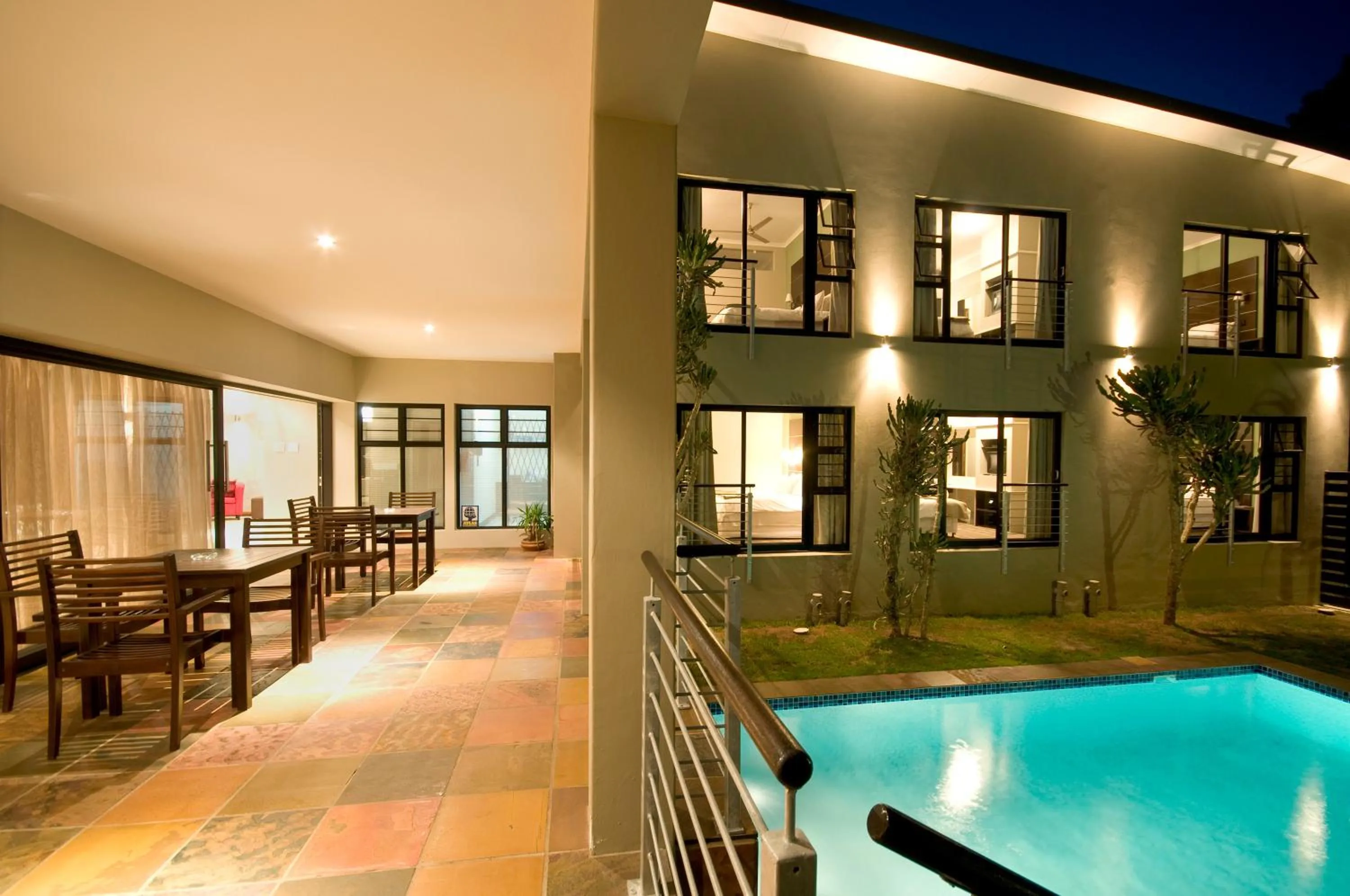 Patio in The Hub Urban Hotel