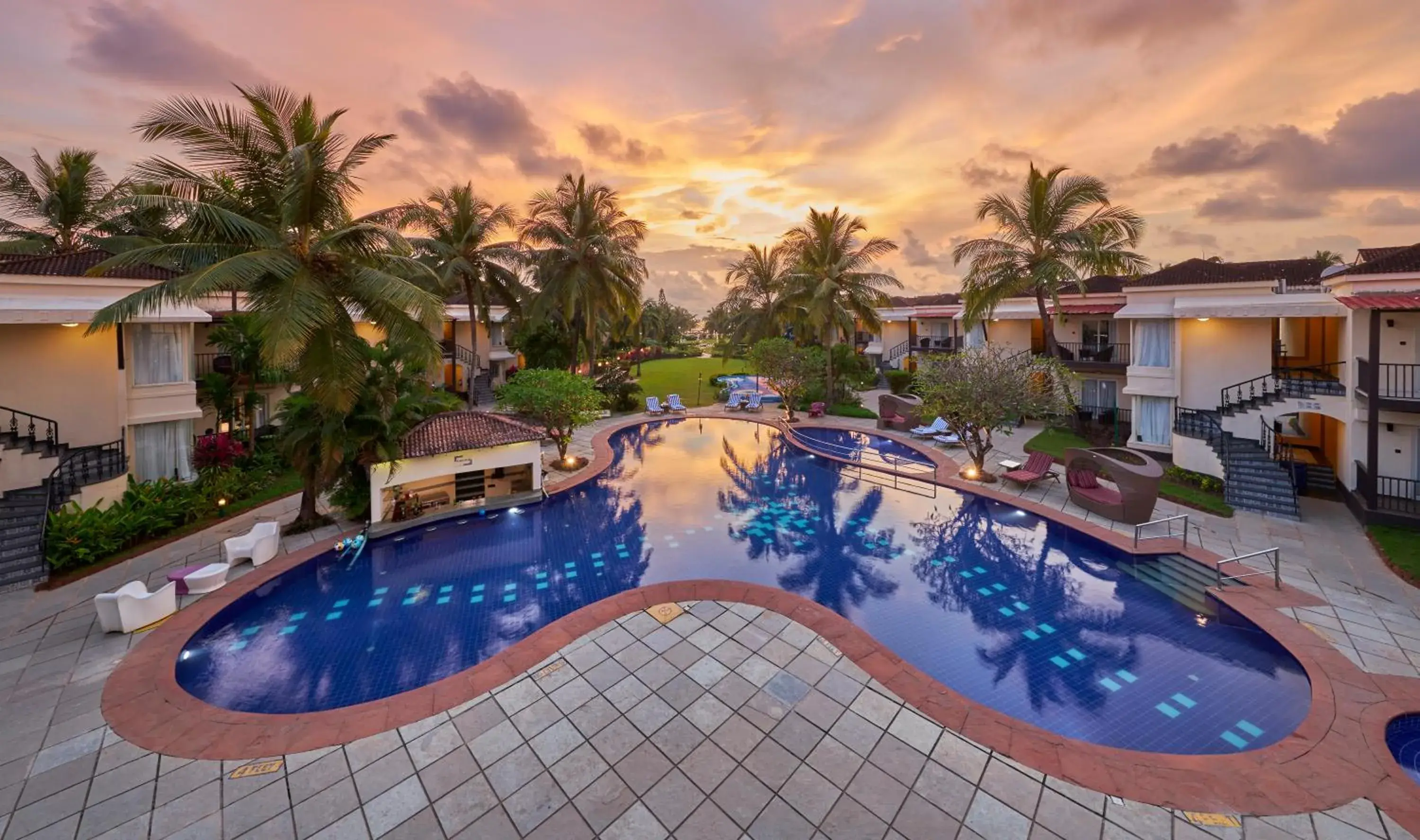 Swimming Pool in Royal Orchid Beach Resort & Spa, Utorda Beach Goa