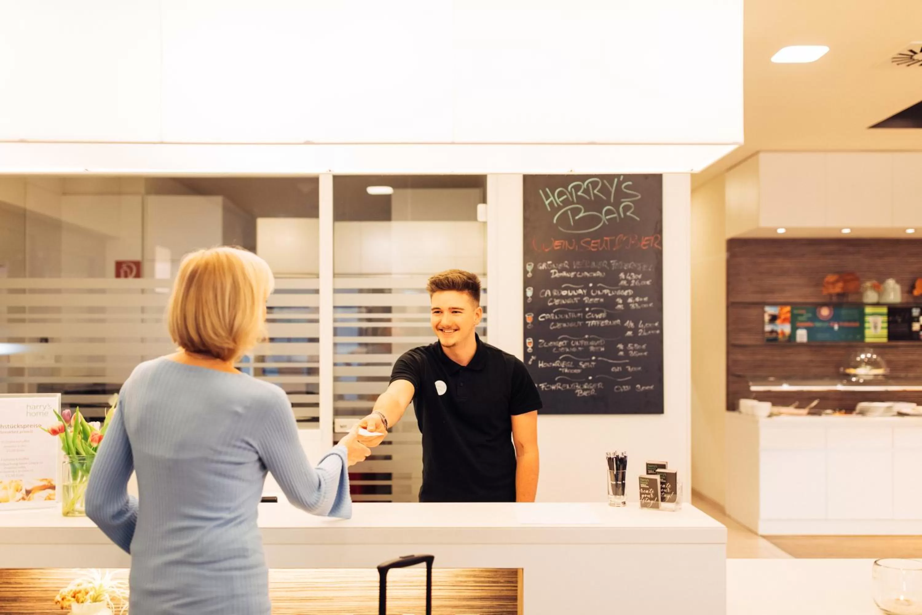 Staff in harry's home Dornbirn hotel & apartments