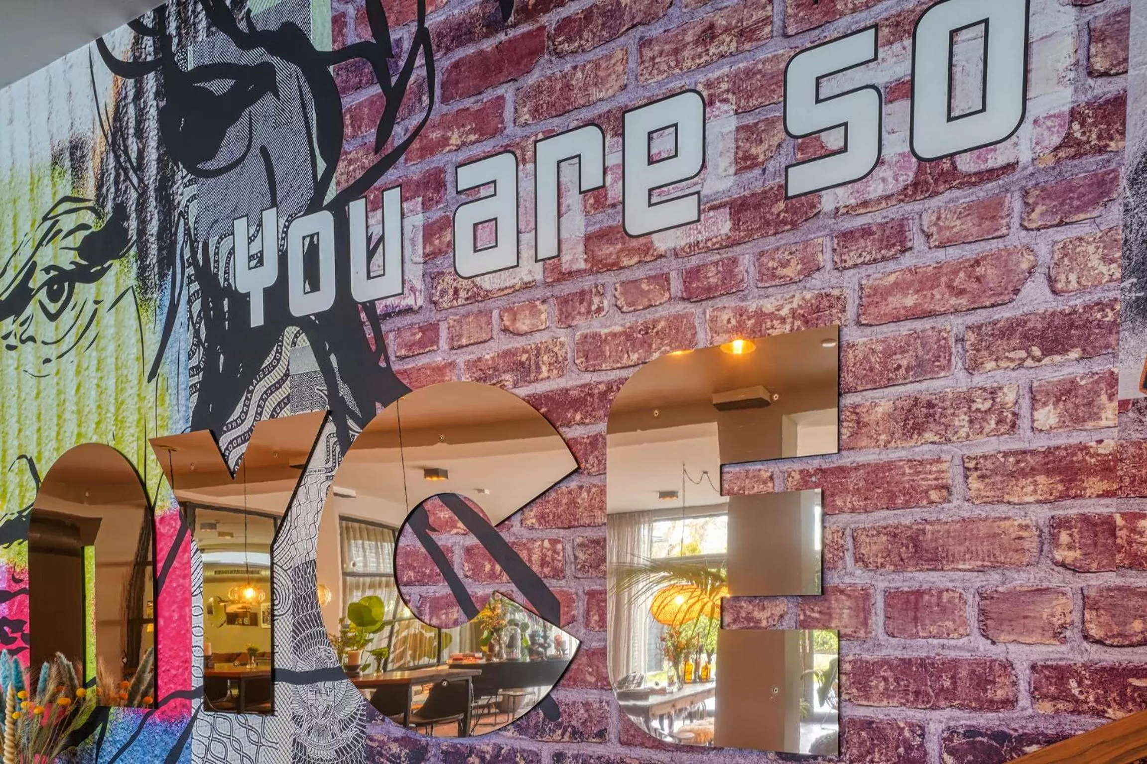 Decorative detail in NYCE Hotel Bonn