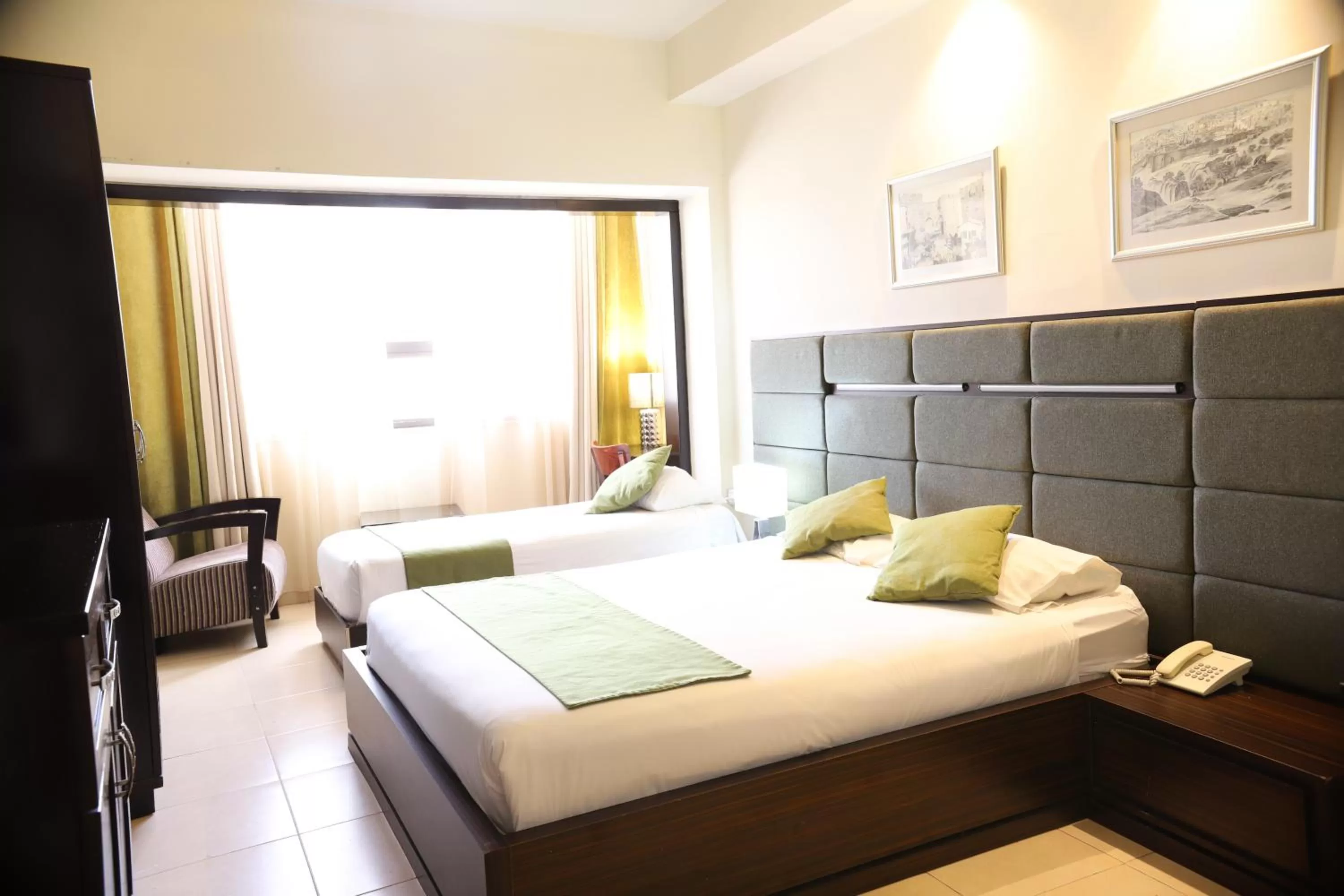 Bed in National Hotel - Jerusalem