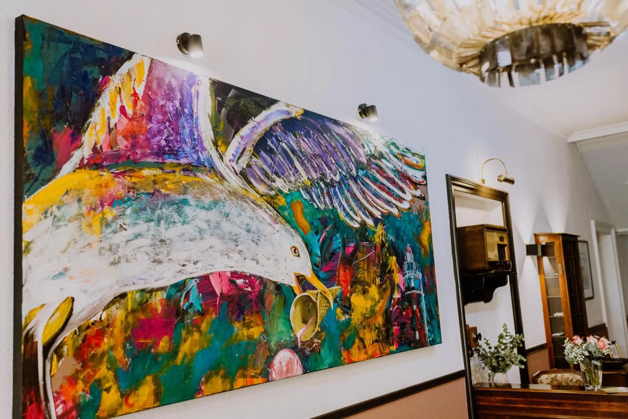 Lobby or reception in Hotel Villa Ems