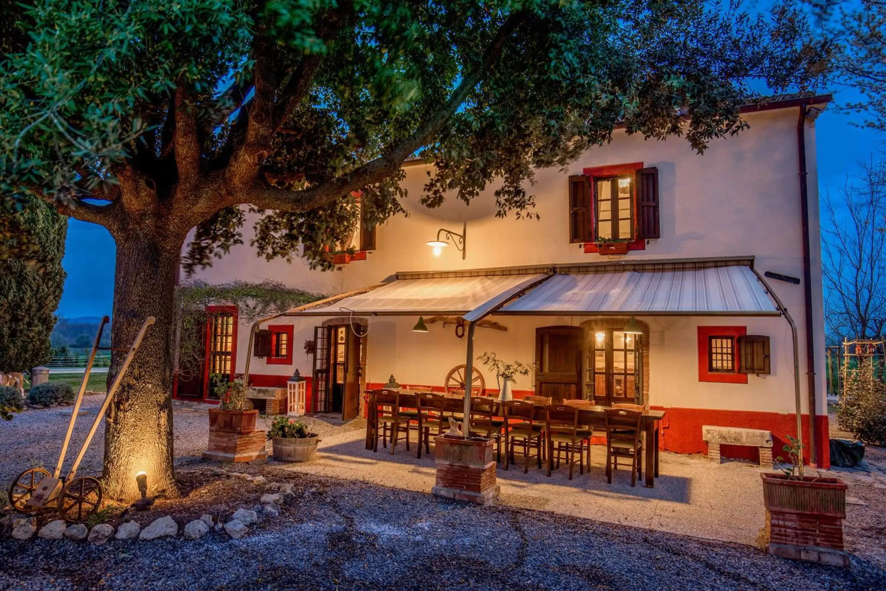 Facade/entrance in Borgovera Resort