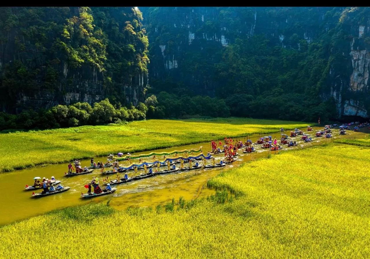 Natural landscape in Green Space Homestay