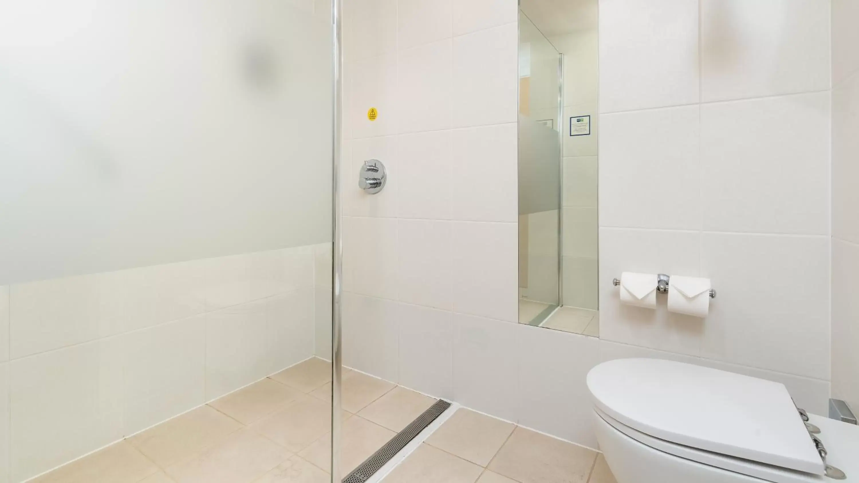 Shower, Bathroom in Holiday Inn Express Leigh - Sports Village, an IHG Hotel