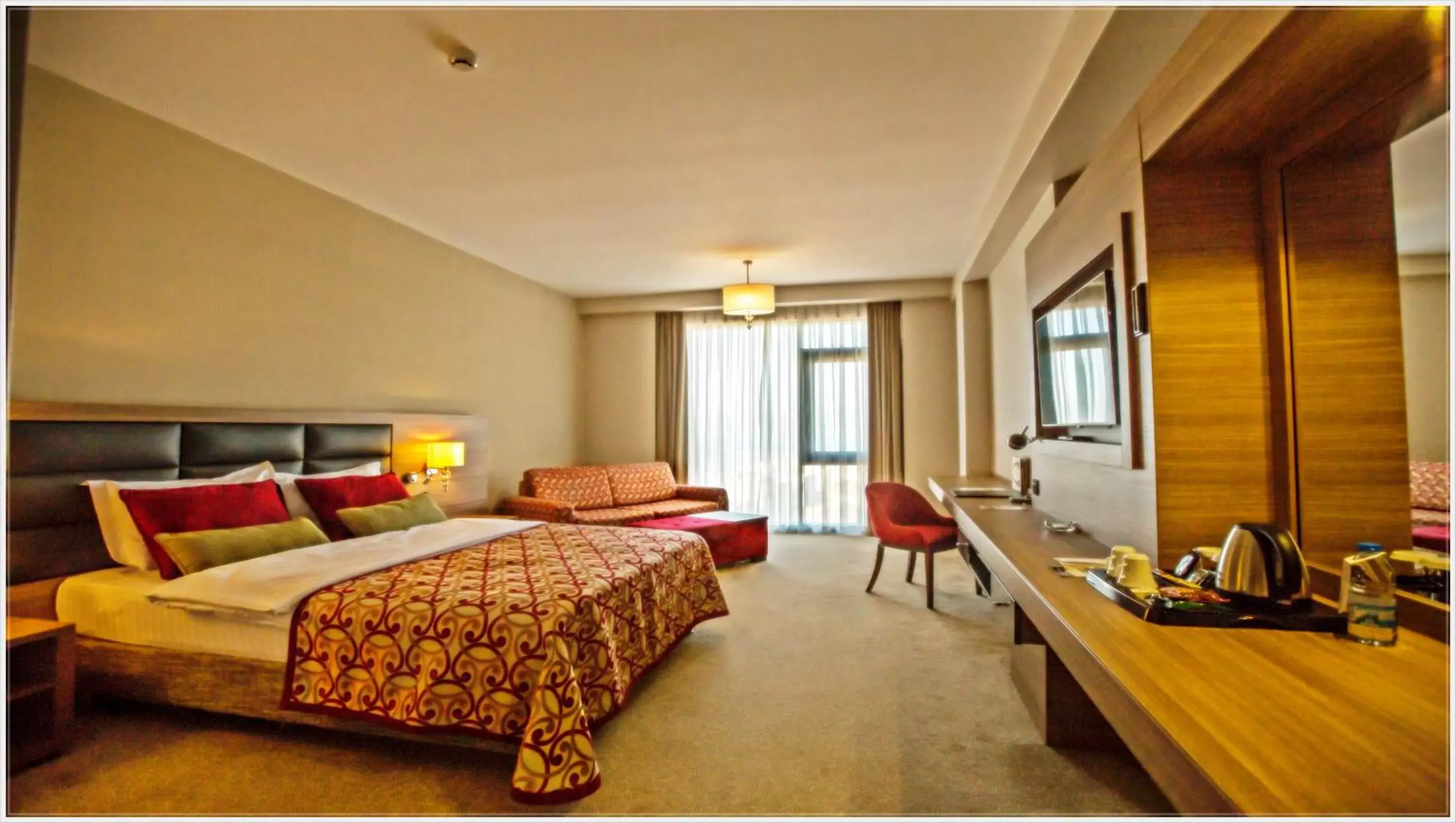 Bed in Grand Asya Hotel Bed in Grand Asya Hotel