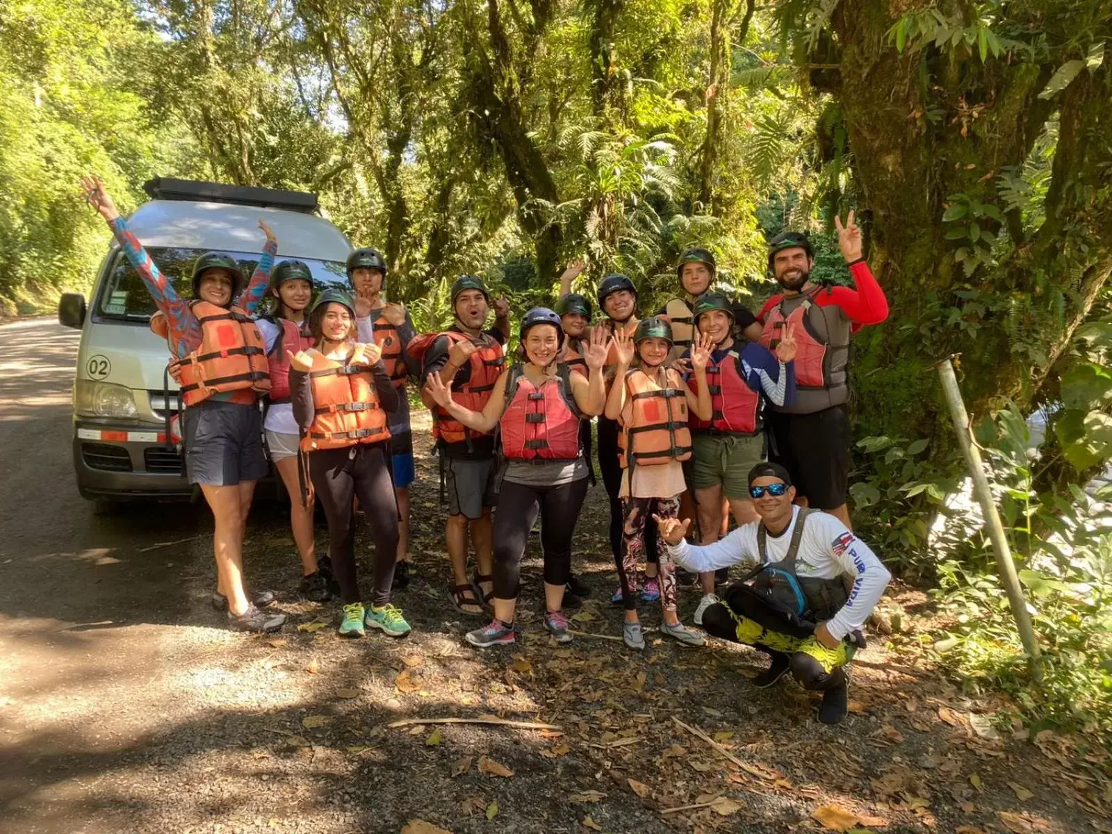 People in Vista Turrialba Lodge