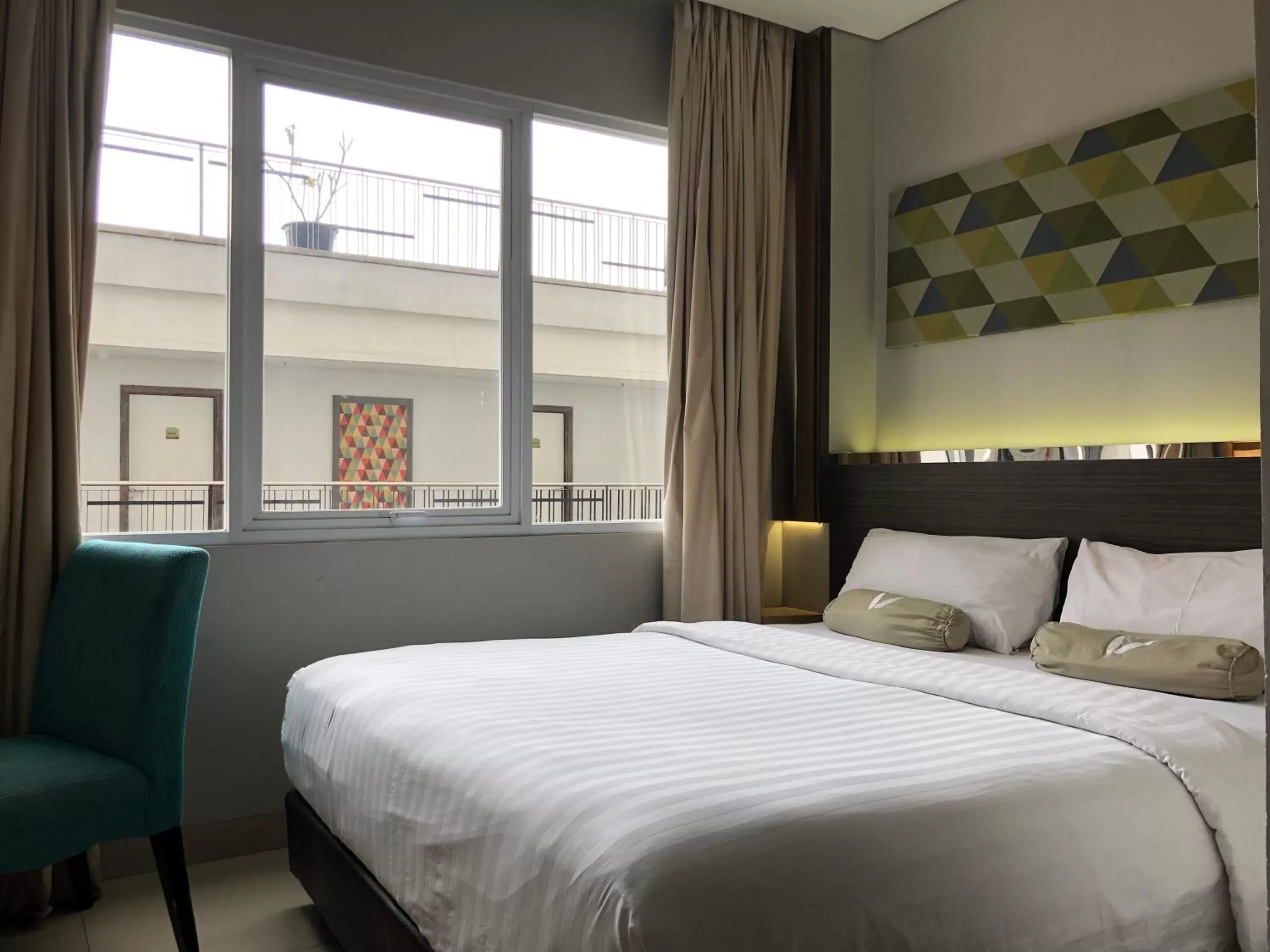 Bed in Clove Hotel Bandung