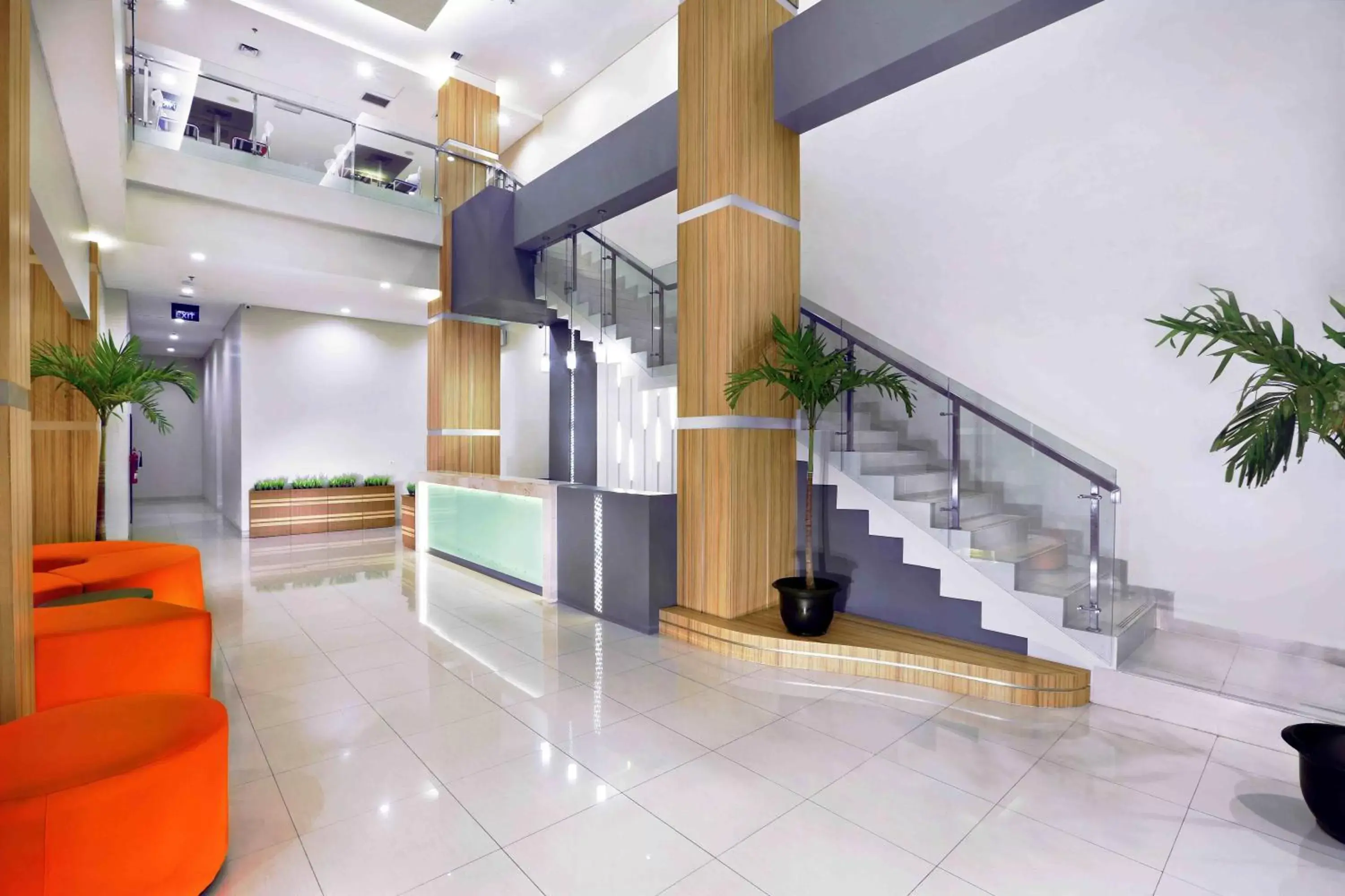 Lobby or reception in Cordela Hotel Cirebon