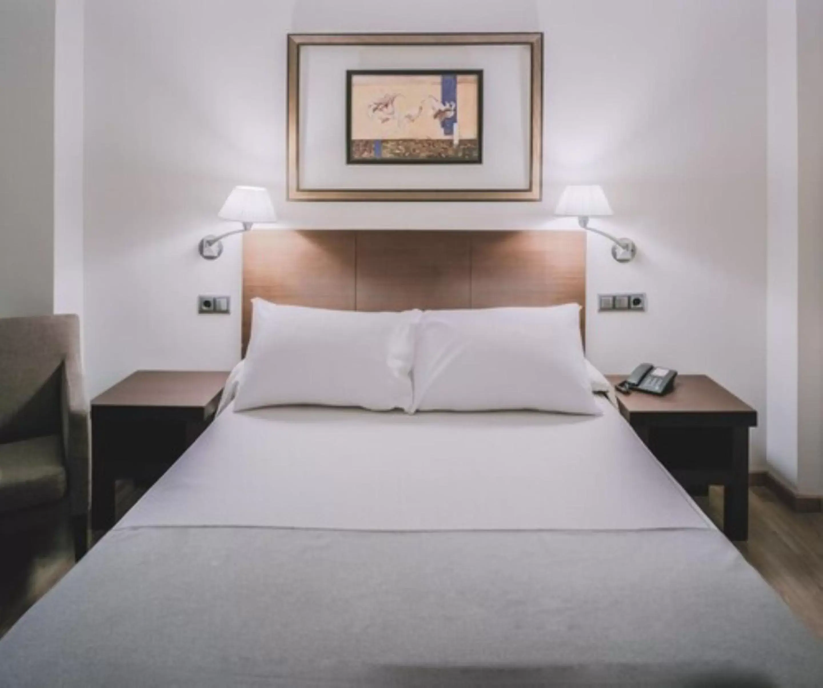 Bedroom, Bed in Hotel Cristina