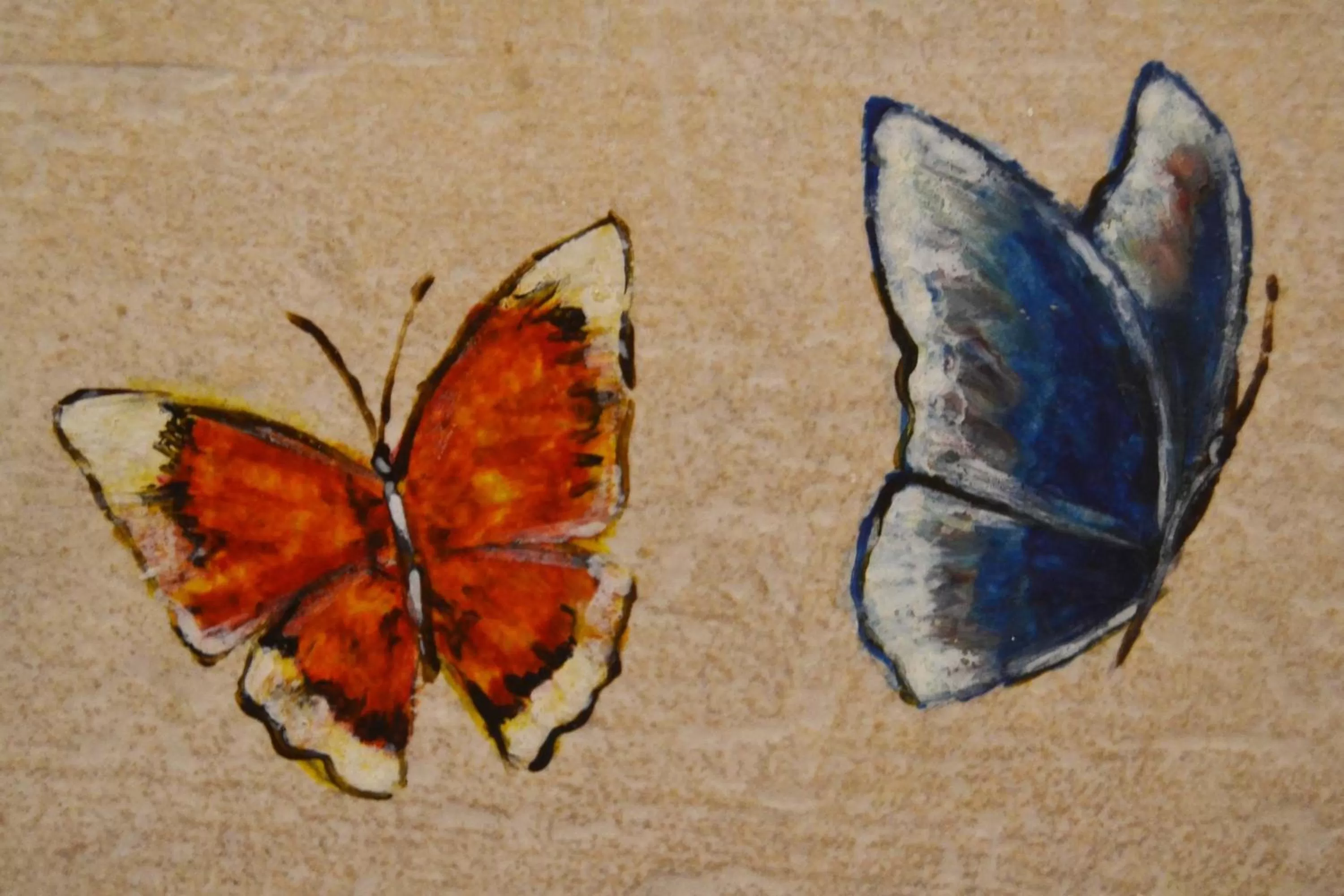 Decorative detail in B&B La Casa d'Artista