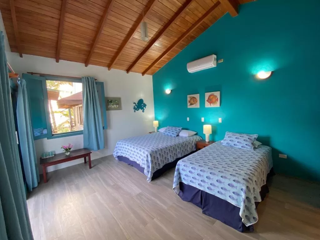 Bed in The Isabela Beach House