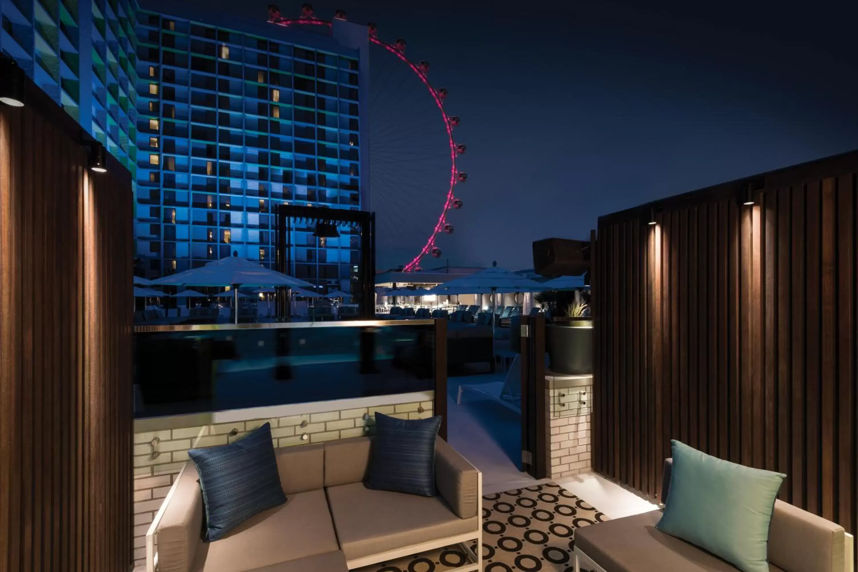 Balcony/Terrace in The LINQ Hotel and Casino