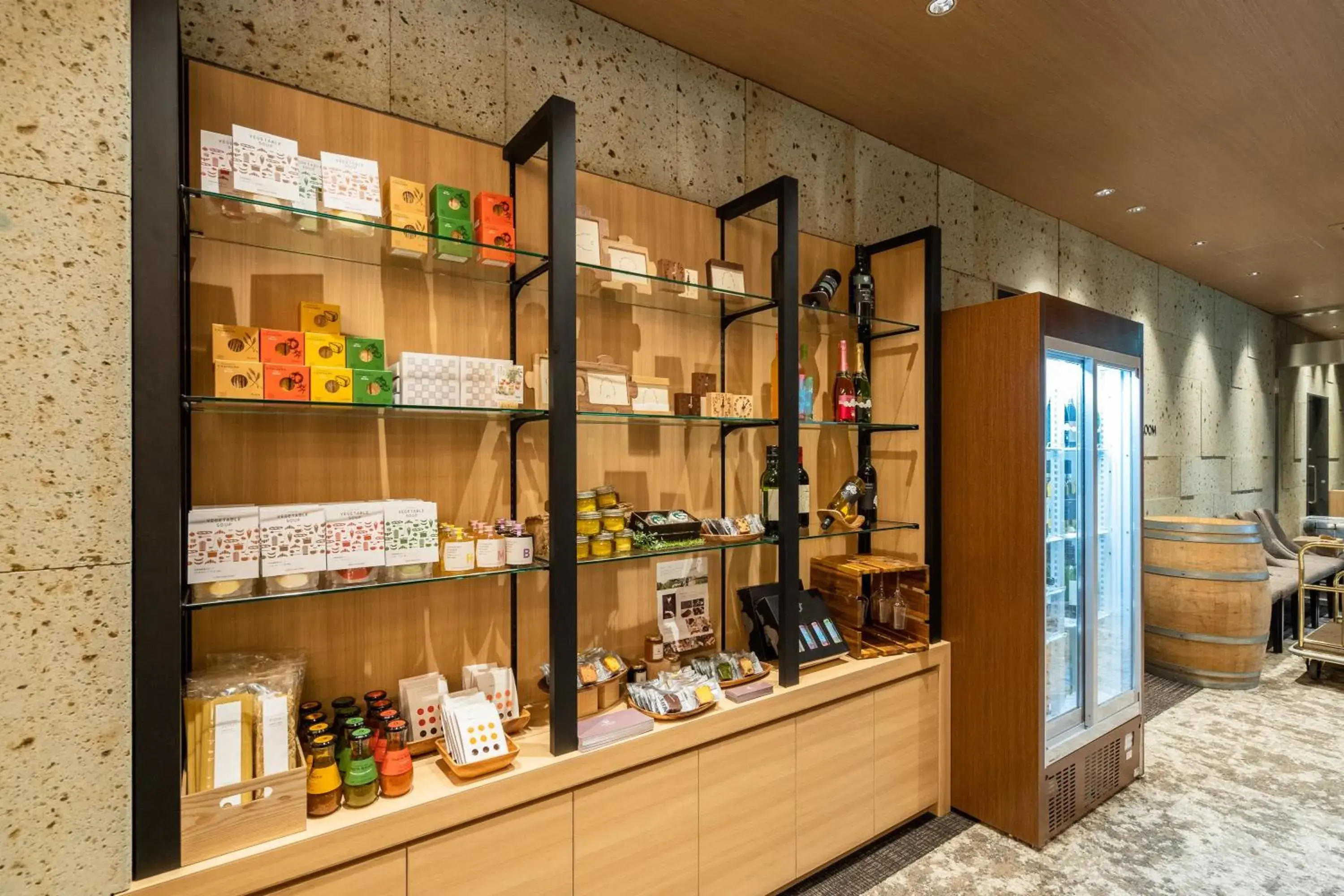 On-site shops in Winery Hotel and Condominium HITOHANA