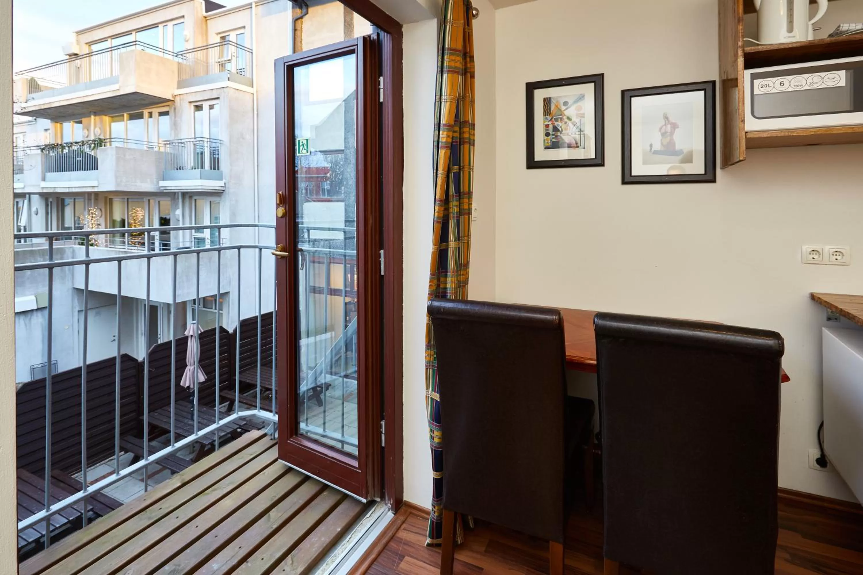 Balcony/Terrace in Reykjavik Downtown Hotel