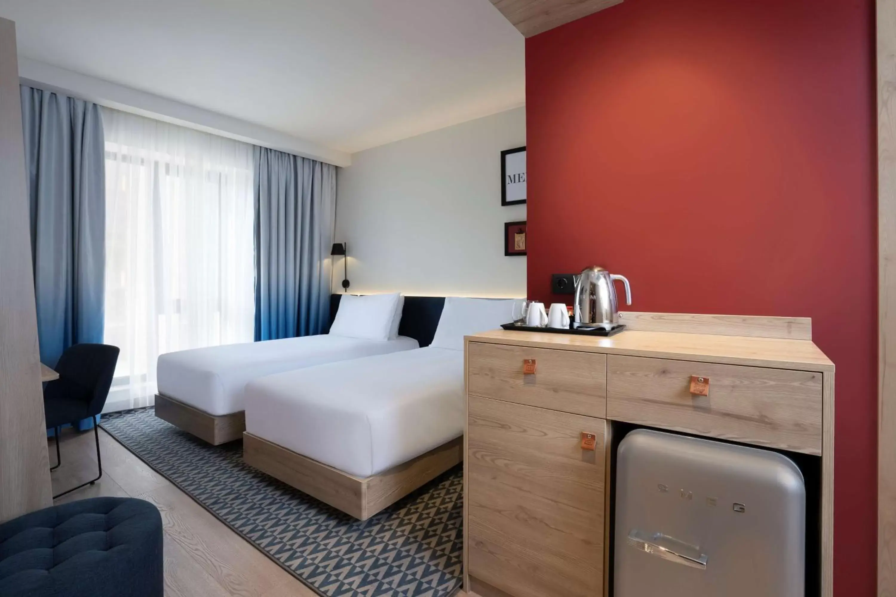 Bedroom, Bed in Hampton by Hilton Tashkent