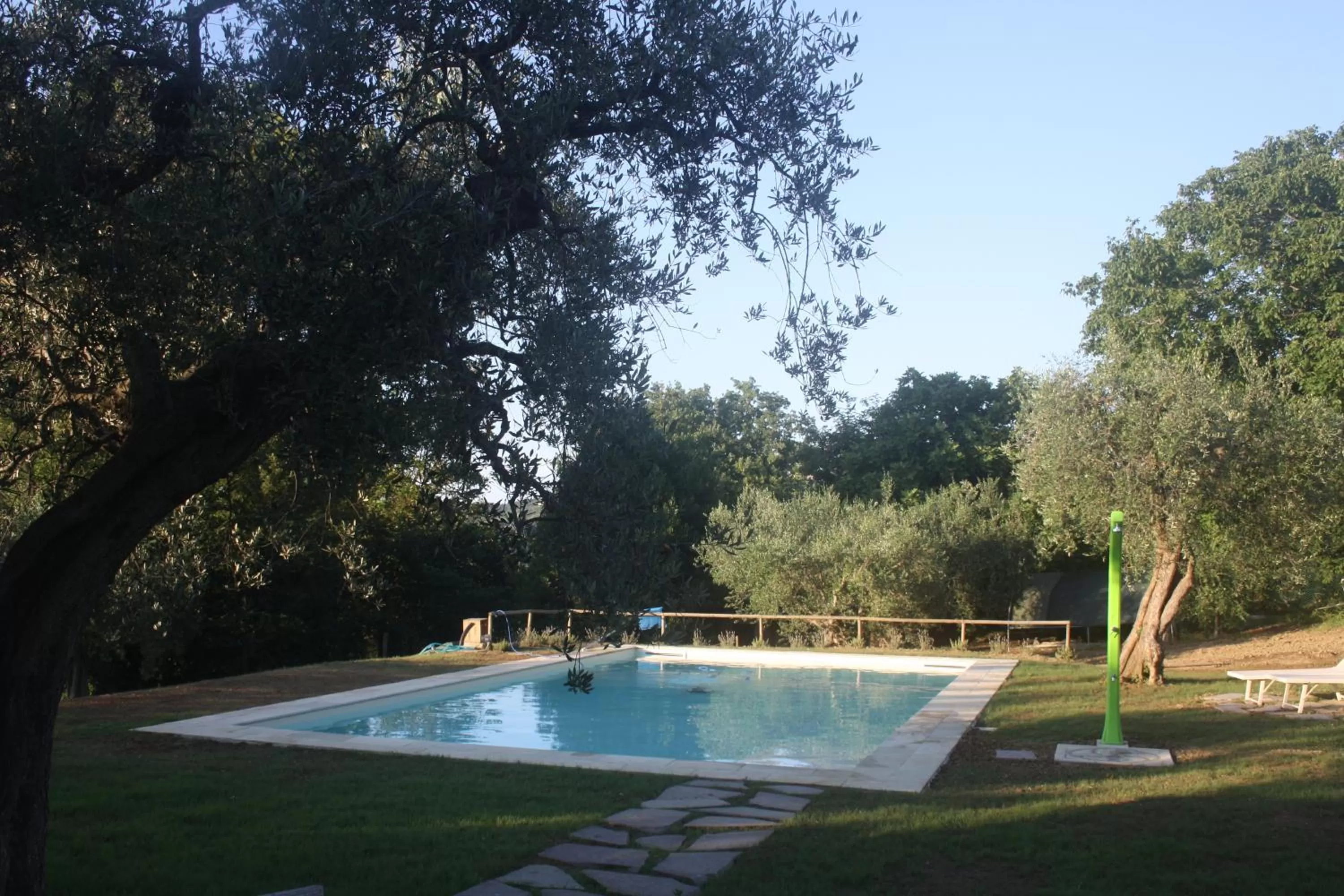 Garden in Antica Fonte holiday home