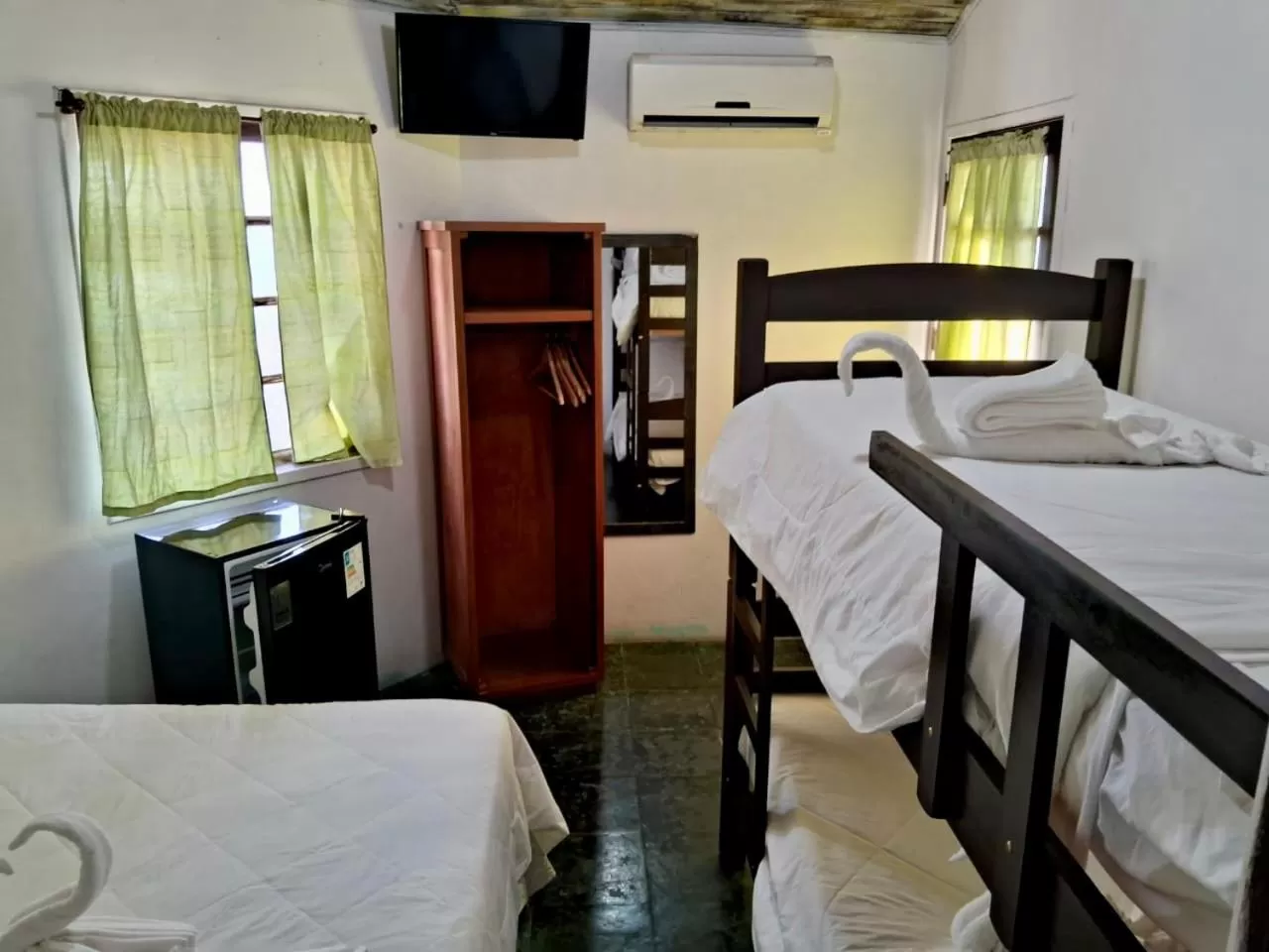 Bed in Pousada Mare Blue