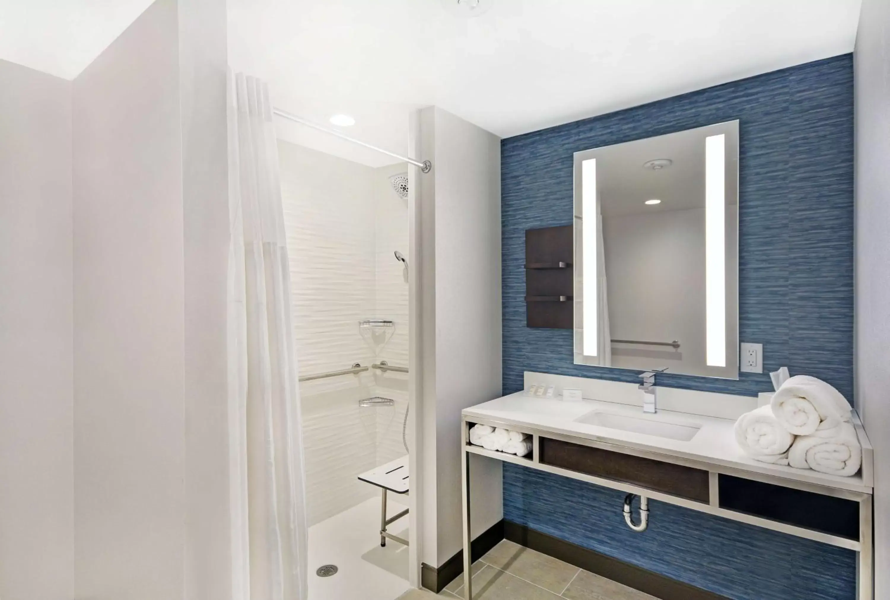 Bathroom in Hilton Garden Inn Houston Hobby Airport