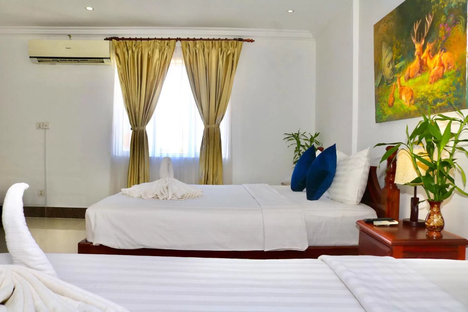 Bed in The Blanc Residence