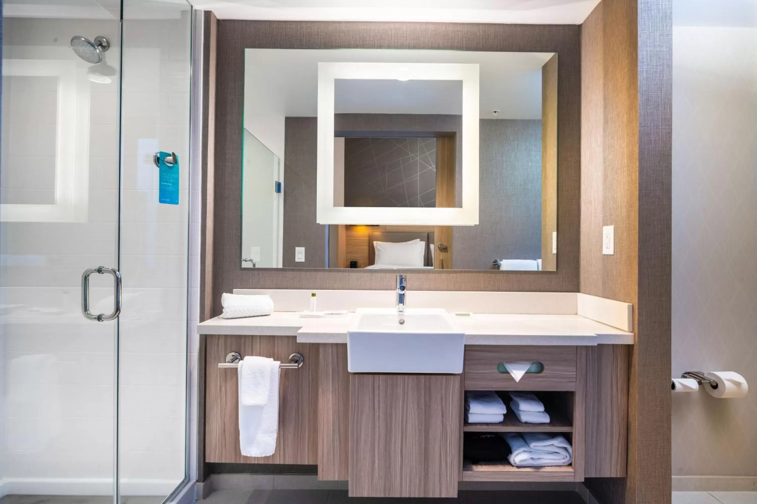 Bathroom in SpringHill Suites by Marriott Kenosha