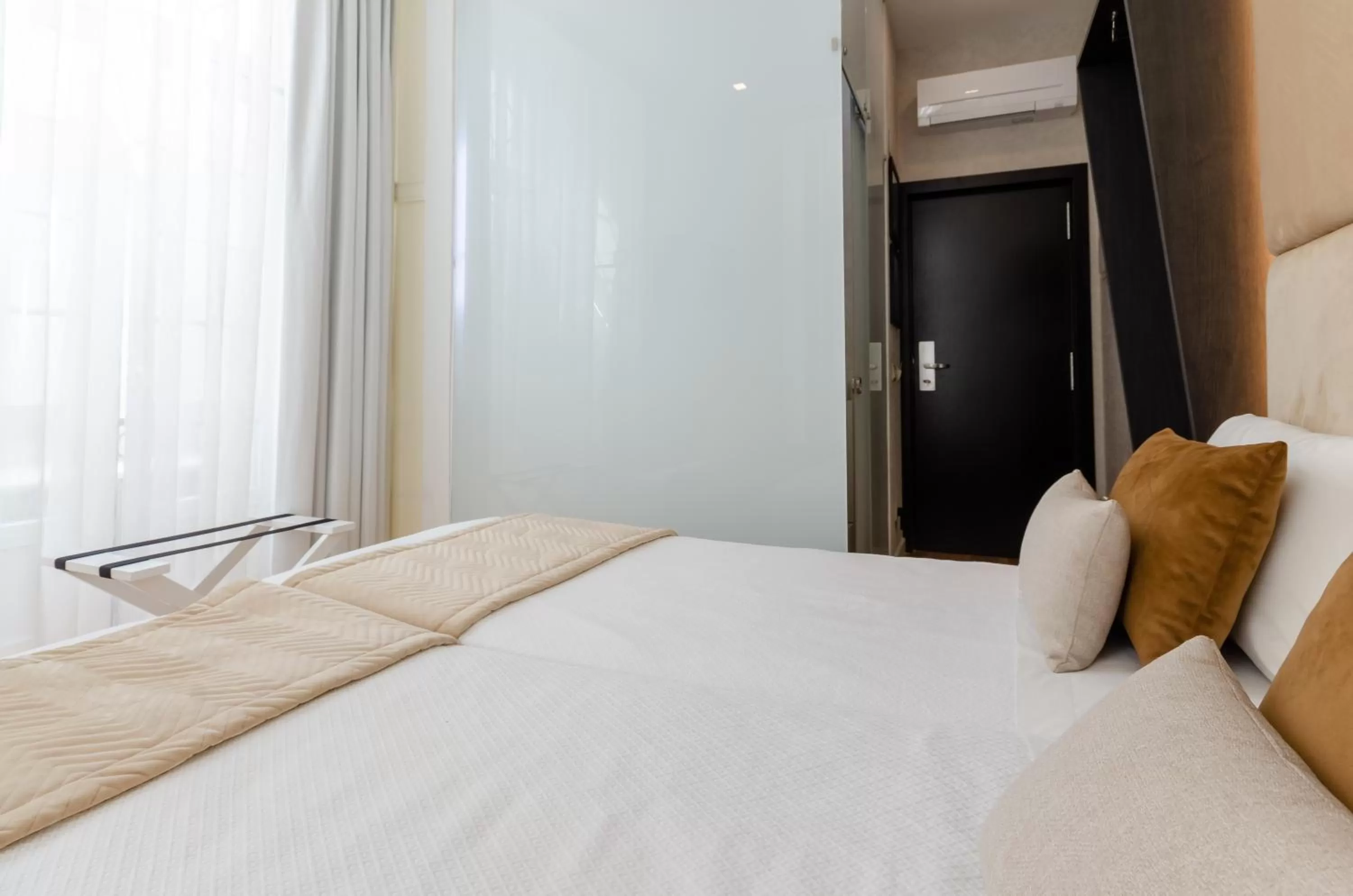 Bed in Hotel Duas Nações