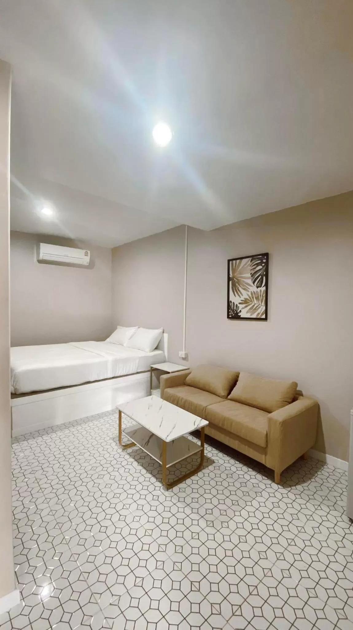 Bed in Juni House Chumphon