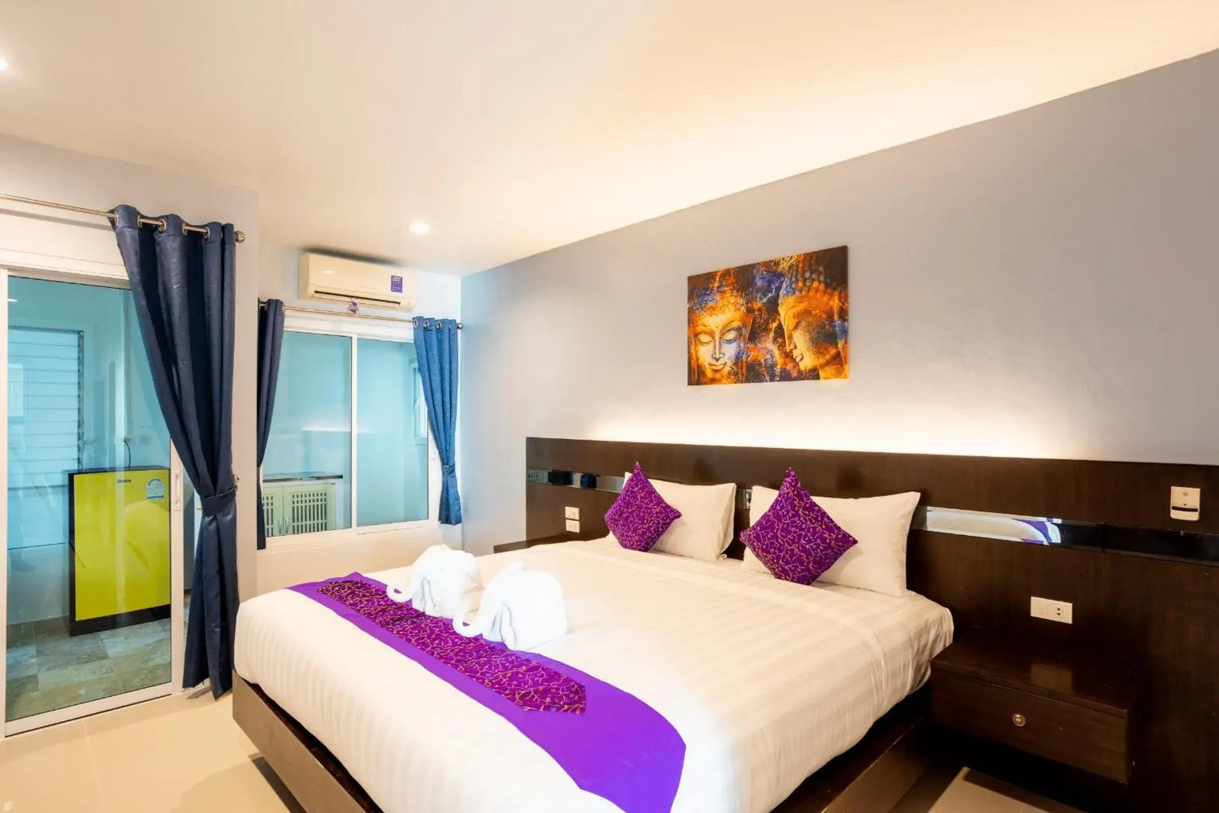 Bed in The Great @Patong Hotel Bed in The Great @Patong Hotel