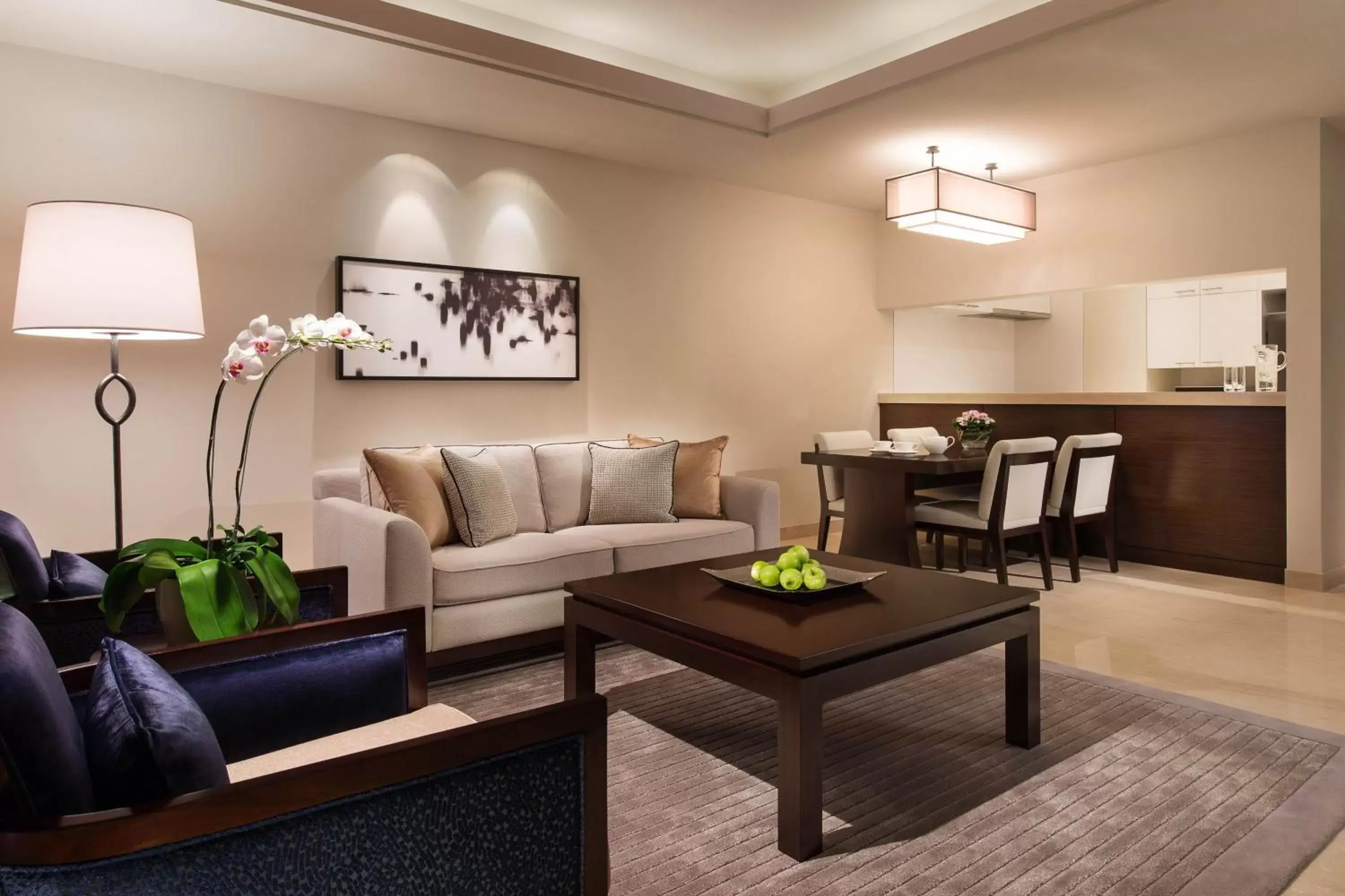 Living room, Seating Area in Fairmont Jakarta