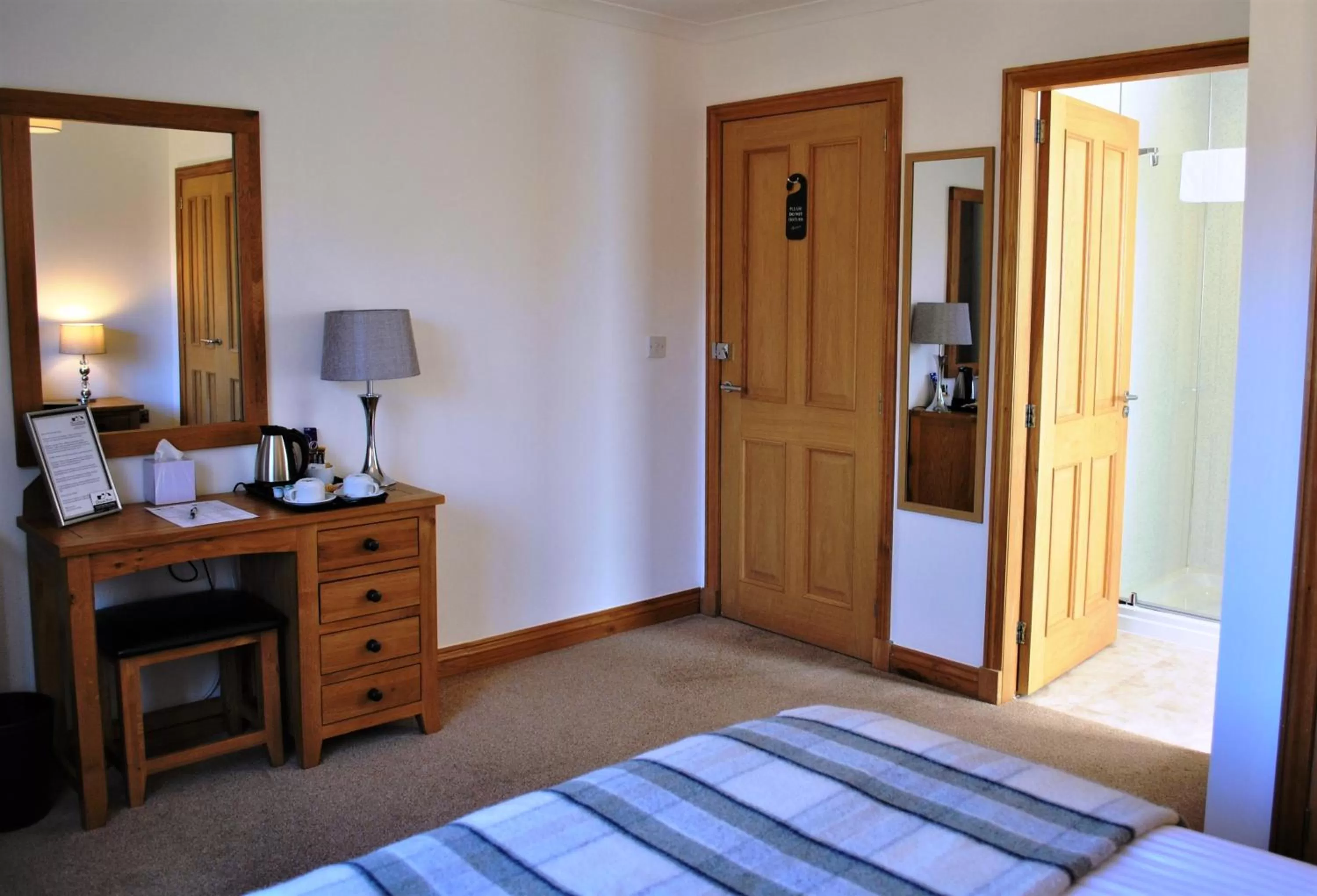 Bed in Orchard House Bed and Breakfast