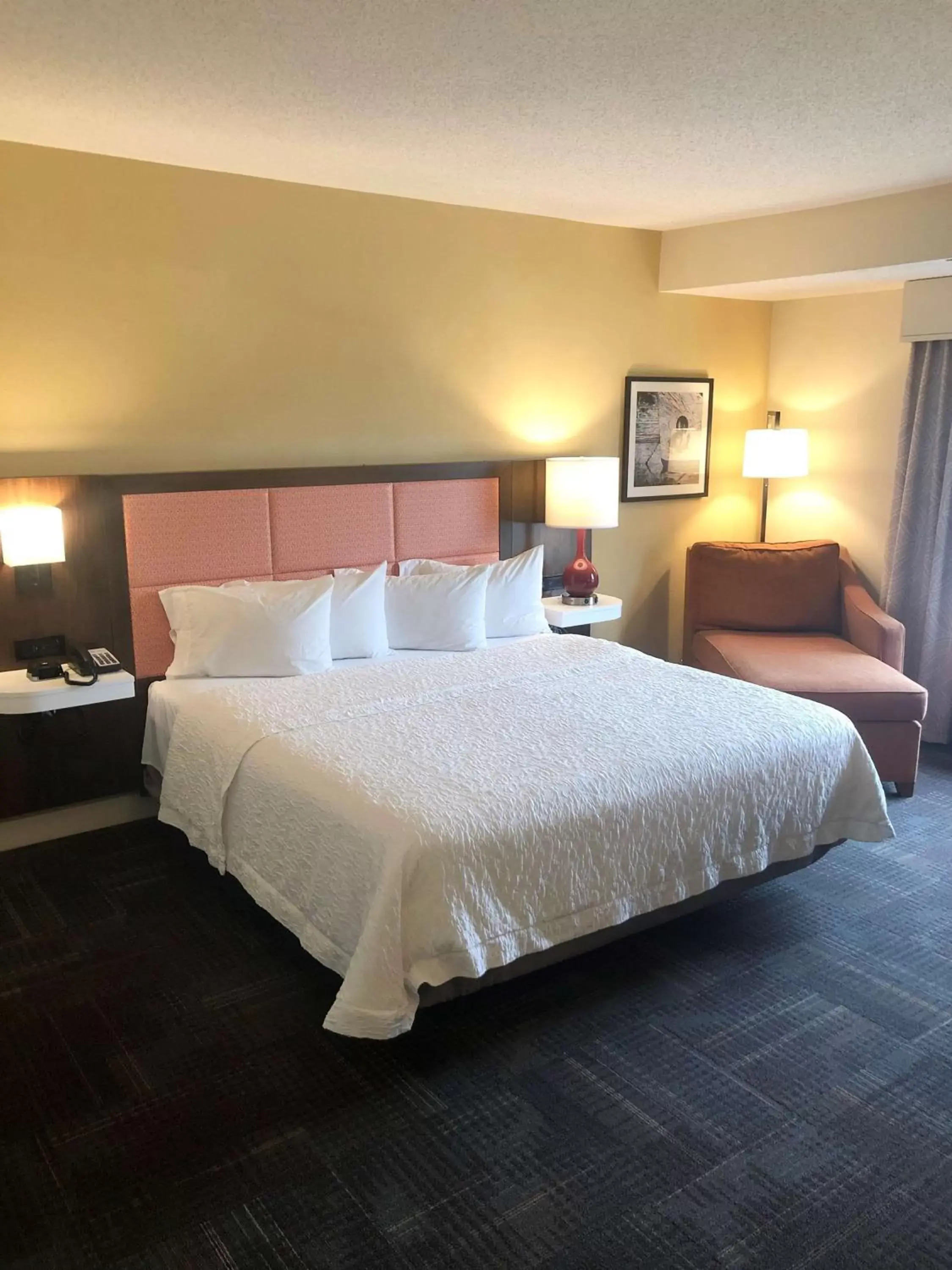 Photo of the whole room, Bed in Hampton Inn & Suites Norfolk-Airport