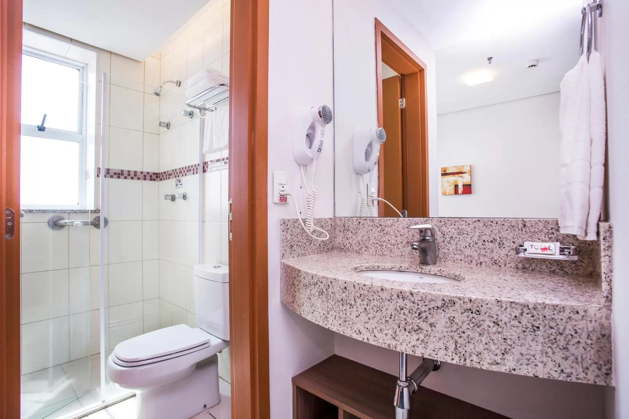 Bathroom in Total Hotel