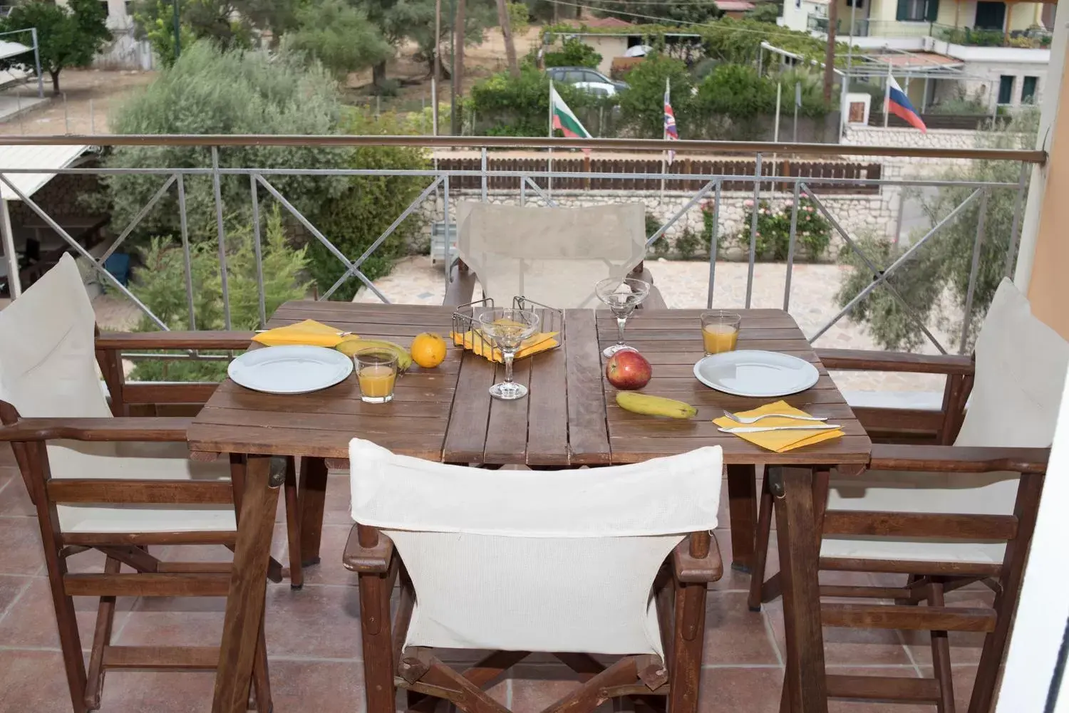 Balcony/Terrace in Villa Vita Holidays