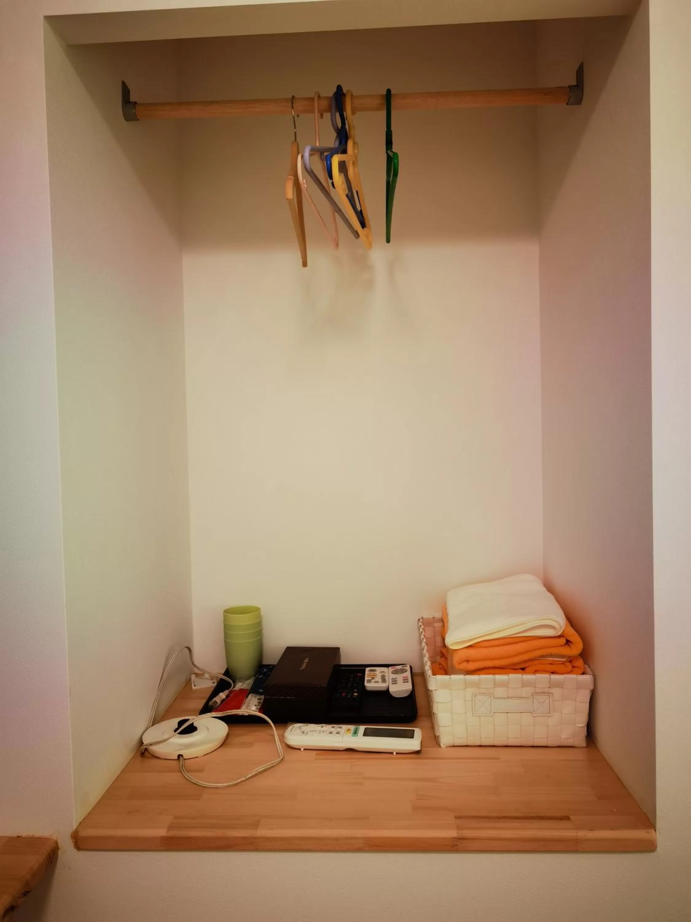 wardrobe in Hostel Belle Via Tokyo