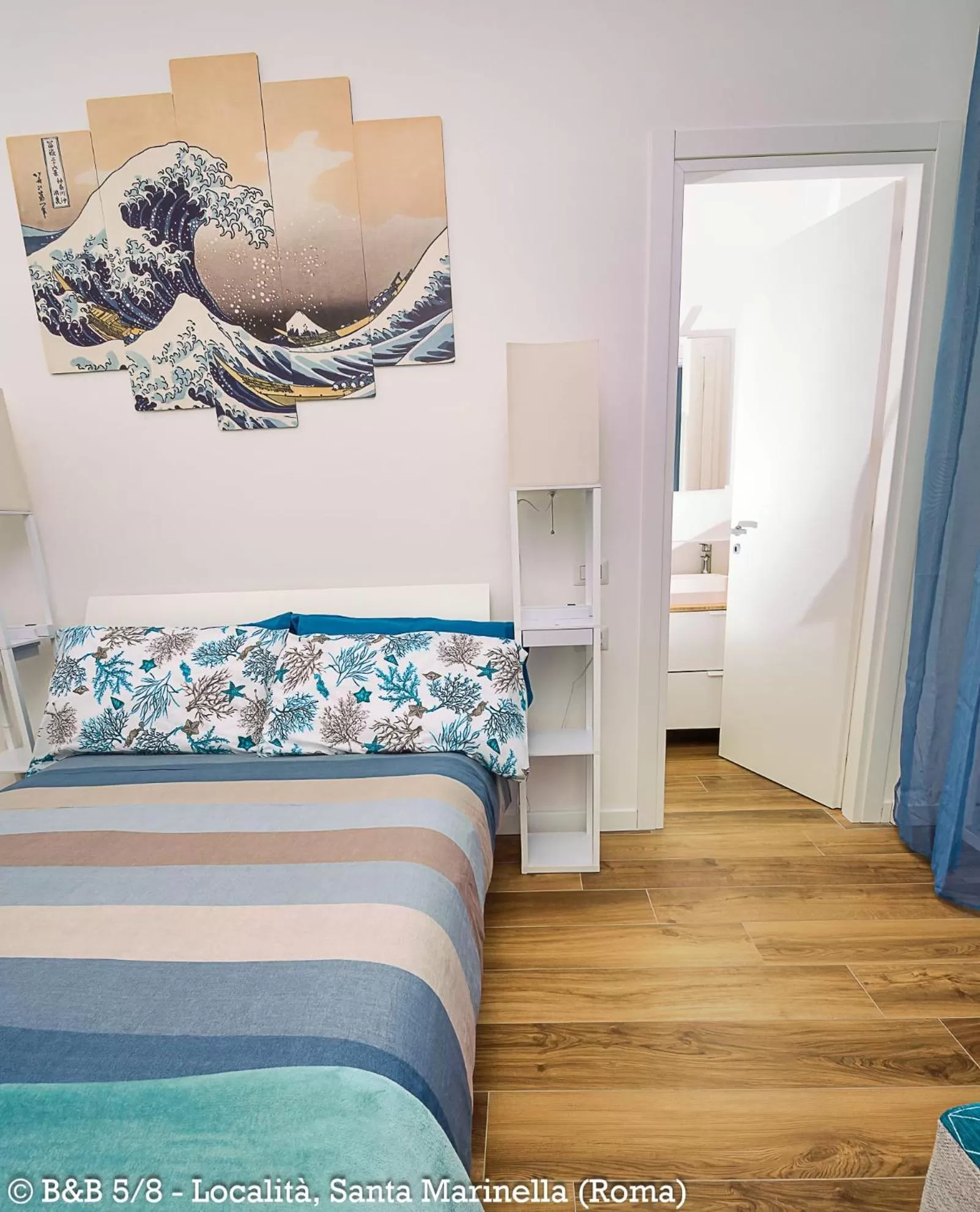 Bed in CINQUE OTTAVI B&B