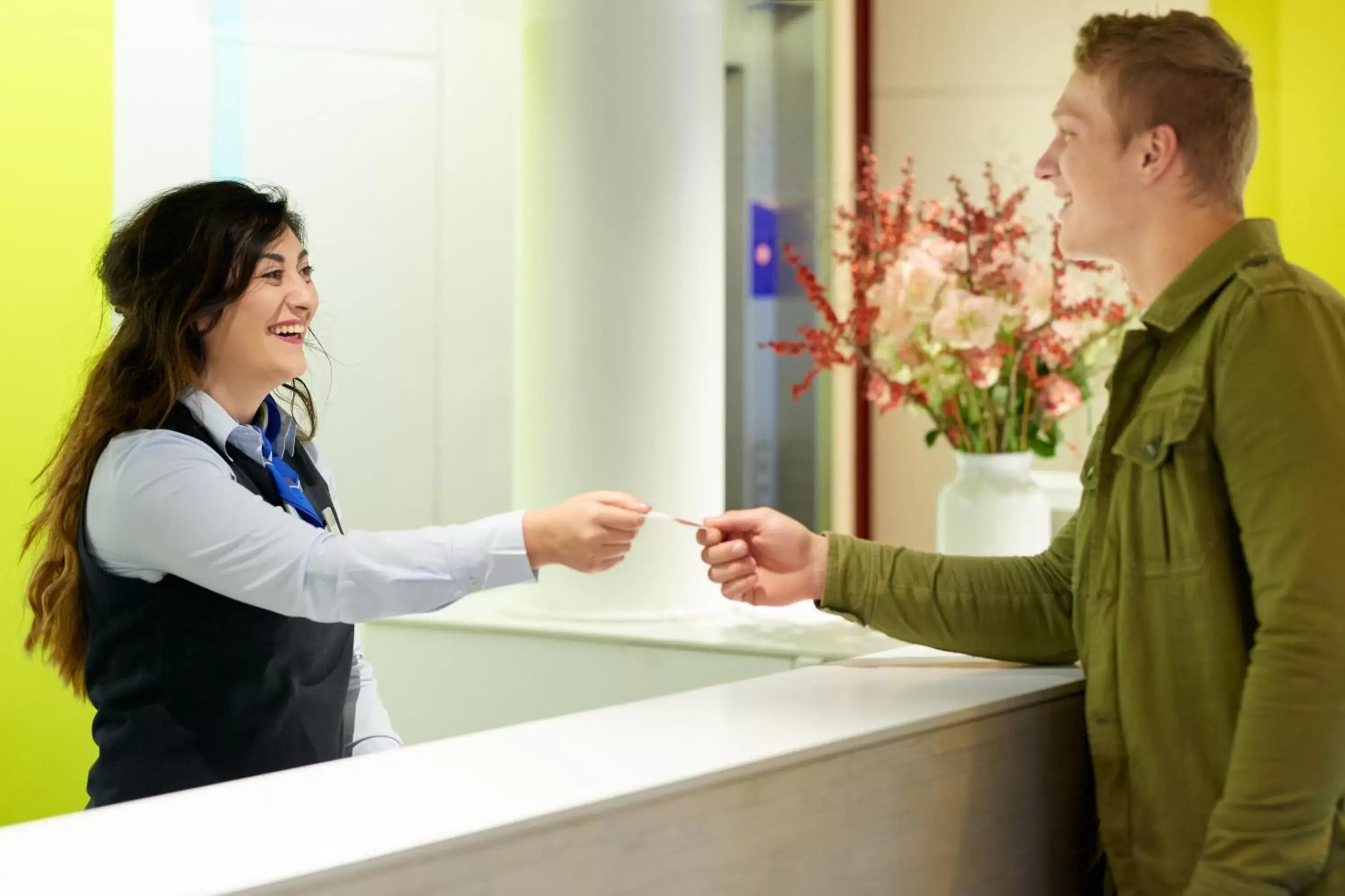 Property building, Lobby/Reception in Holiday Inn Express Hasselt, an IHG Hotel