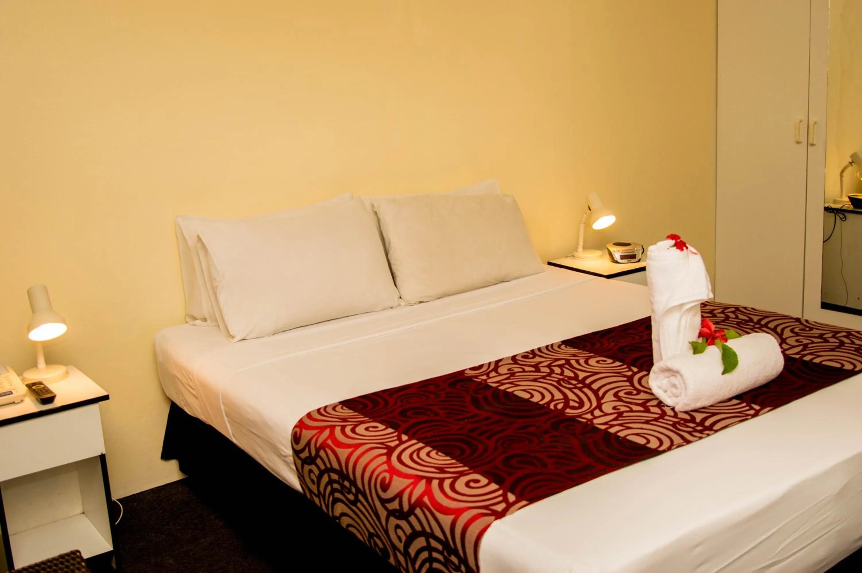 Bedroom, Bed in Grand West Villas