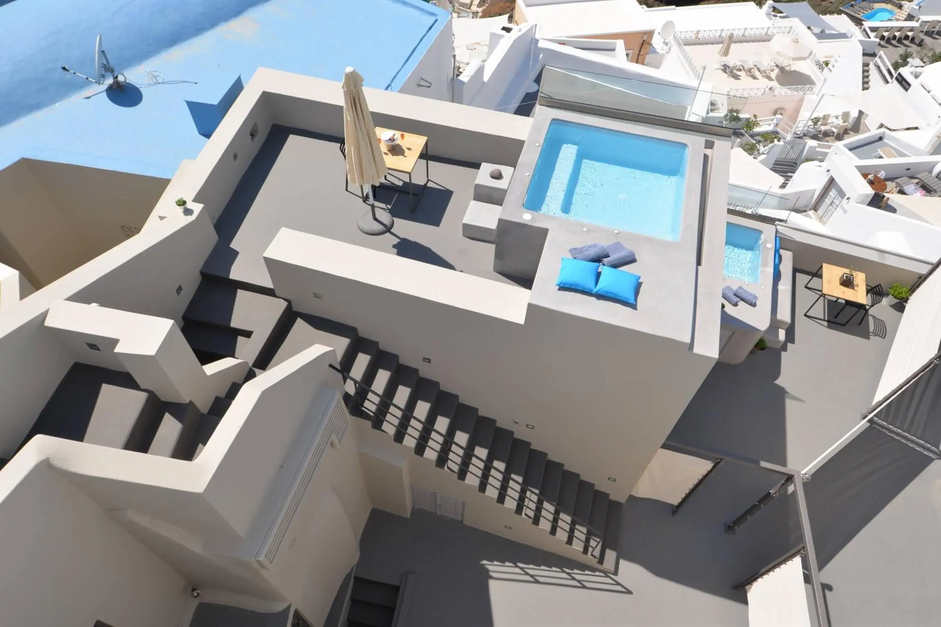 Bird's eye view, Floor Plan in Aria Suites & Villas