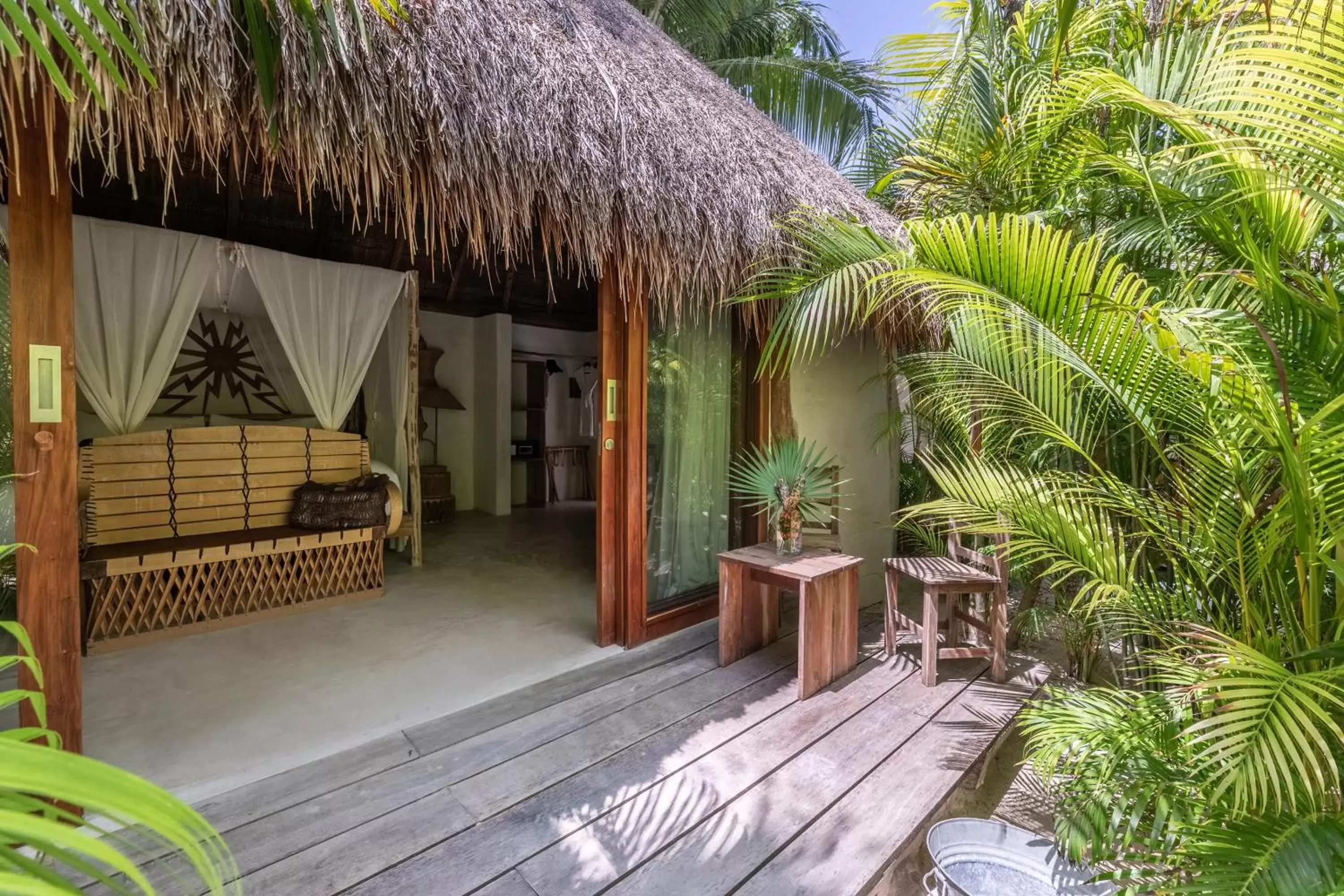 Balcony/Terrace in La Valise Tulum