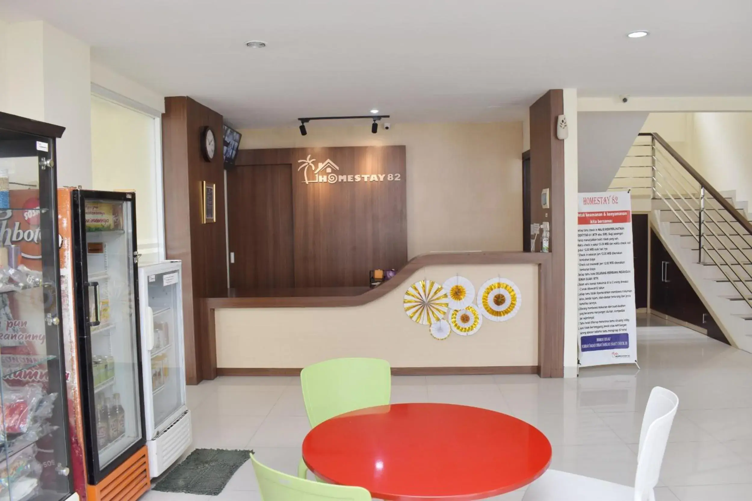 Lobby or reception in Homestay 82 Syariah Palembang Lobby or reception in Homestay 82 Syariah Palembang