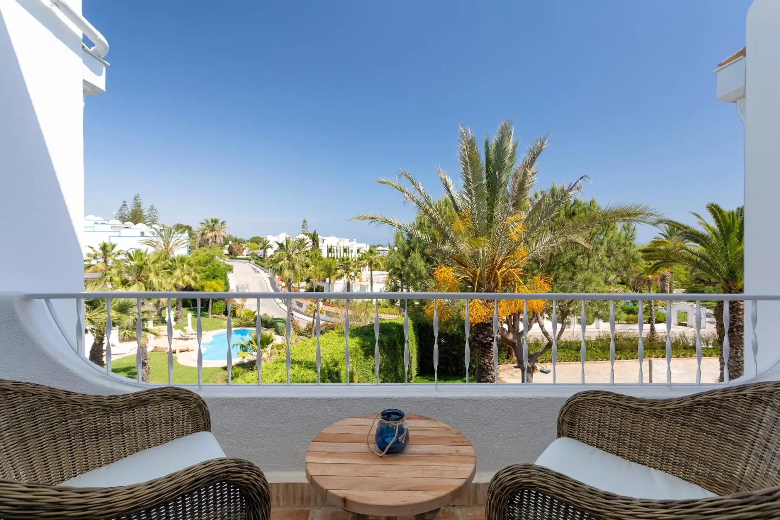 Balcony/Terrace, Swimming Pool in Vila Vita Parc Resort & Spa