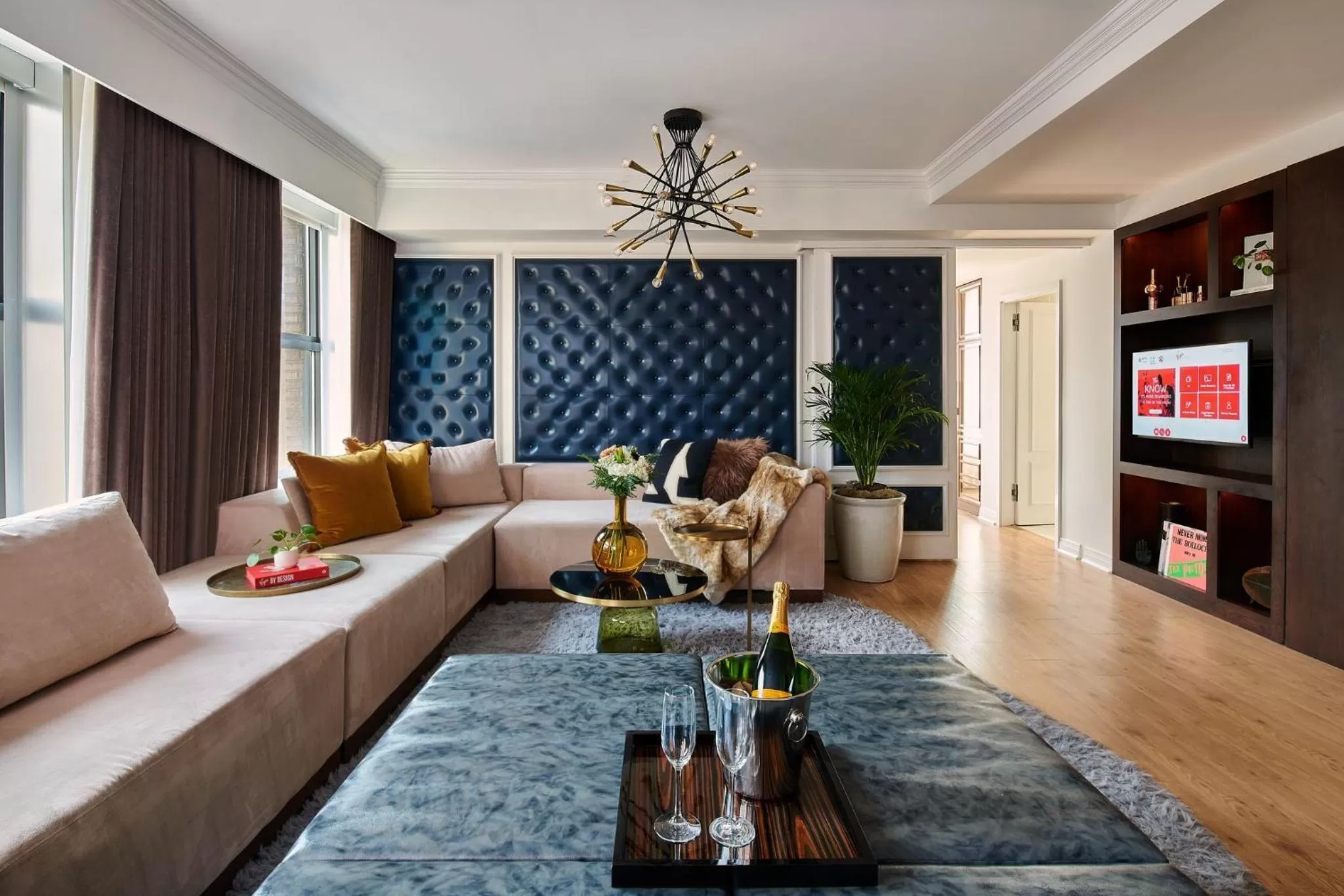 Bedroom in Virgin Hotels Chicago