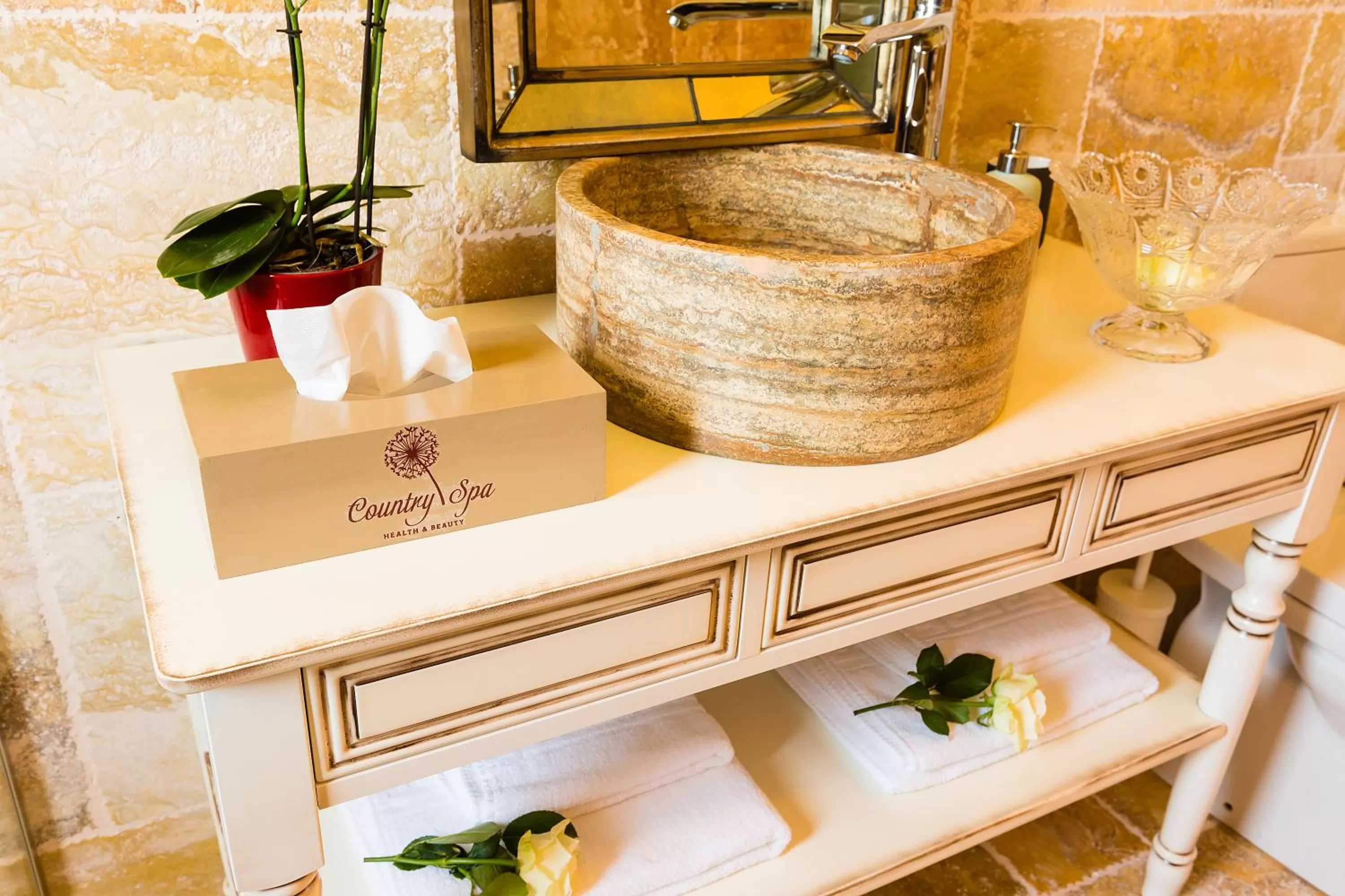 Bathroom in Country Spa Retreat